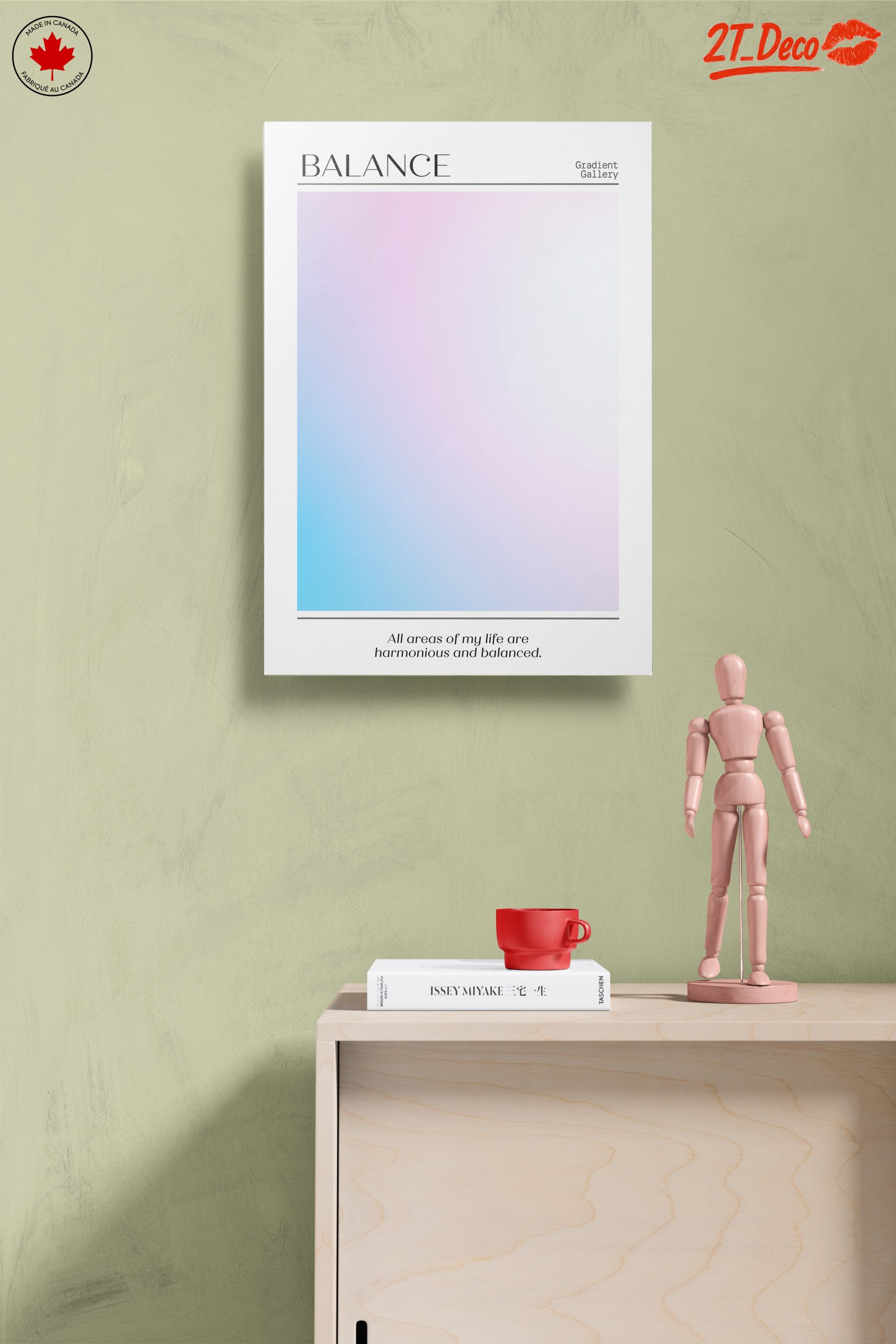 Soft Gradient Balance Abstract Art - Image 14