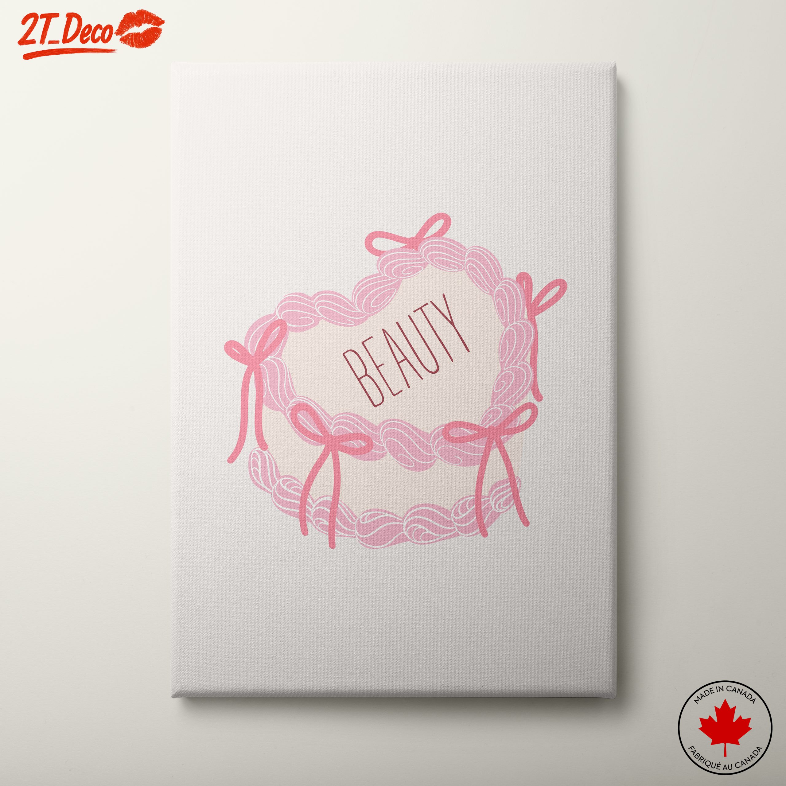 Stylish Quote Art Featuring Beauty Message