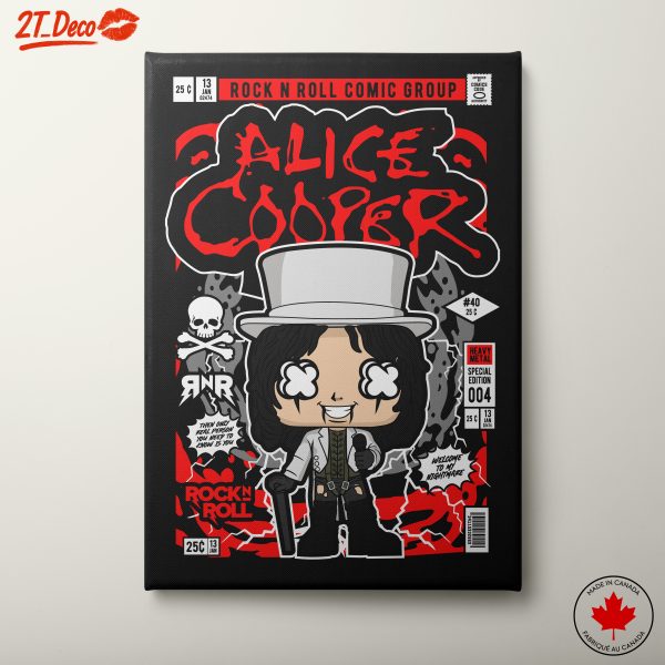 Alice Cooper Rock N Roll Art