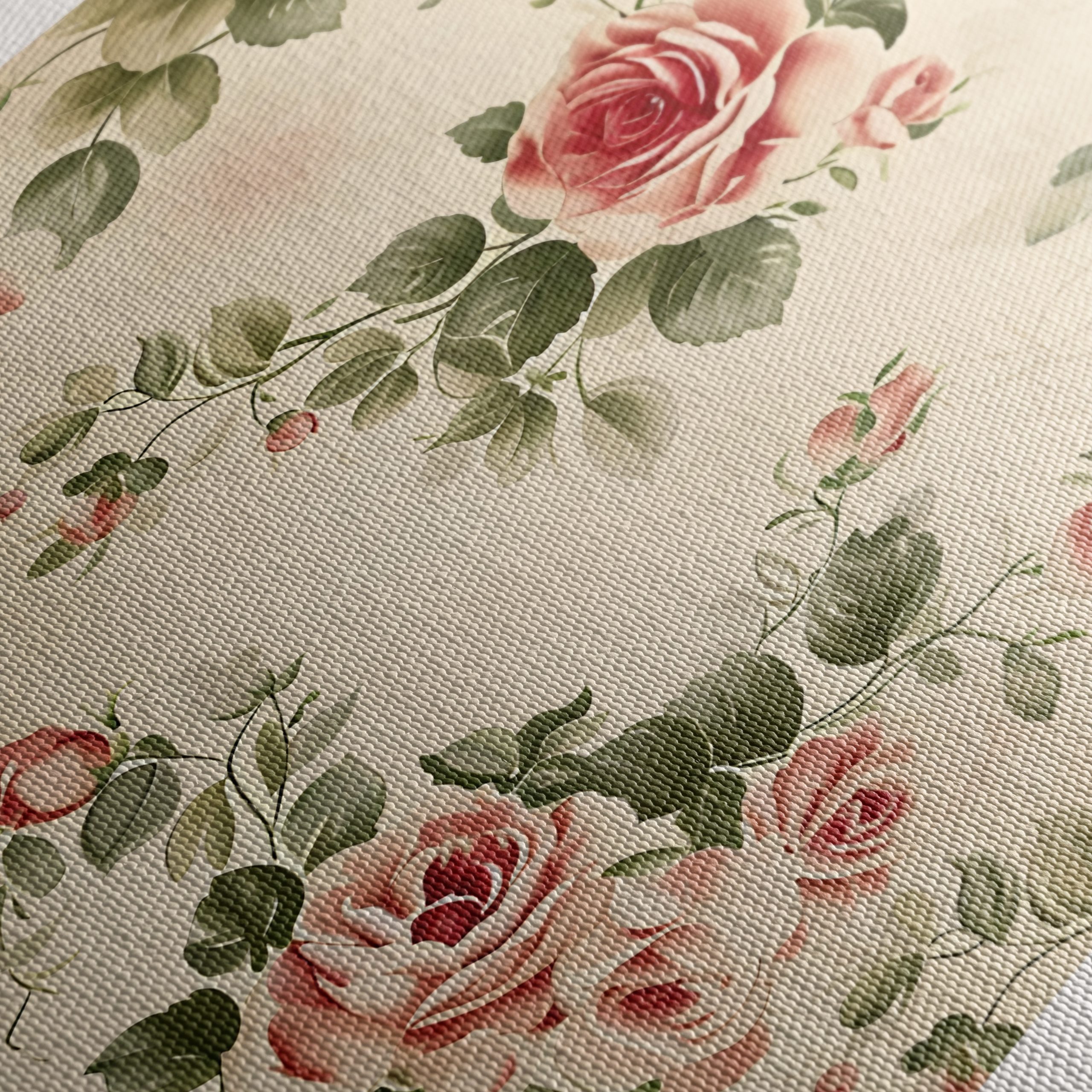 Vintage Floral Pattern with Roses - Image 5