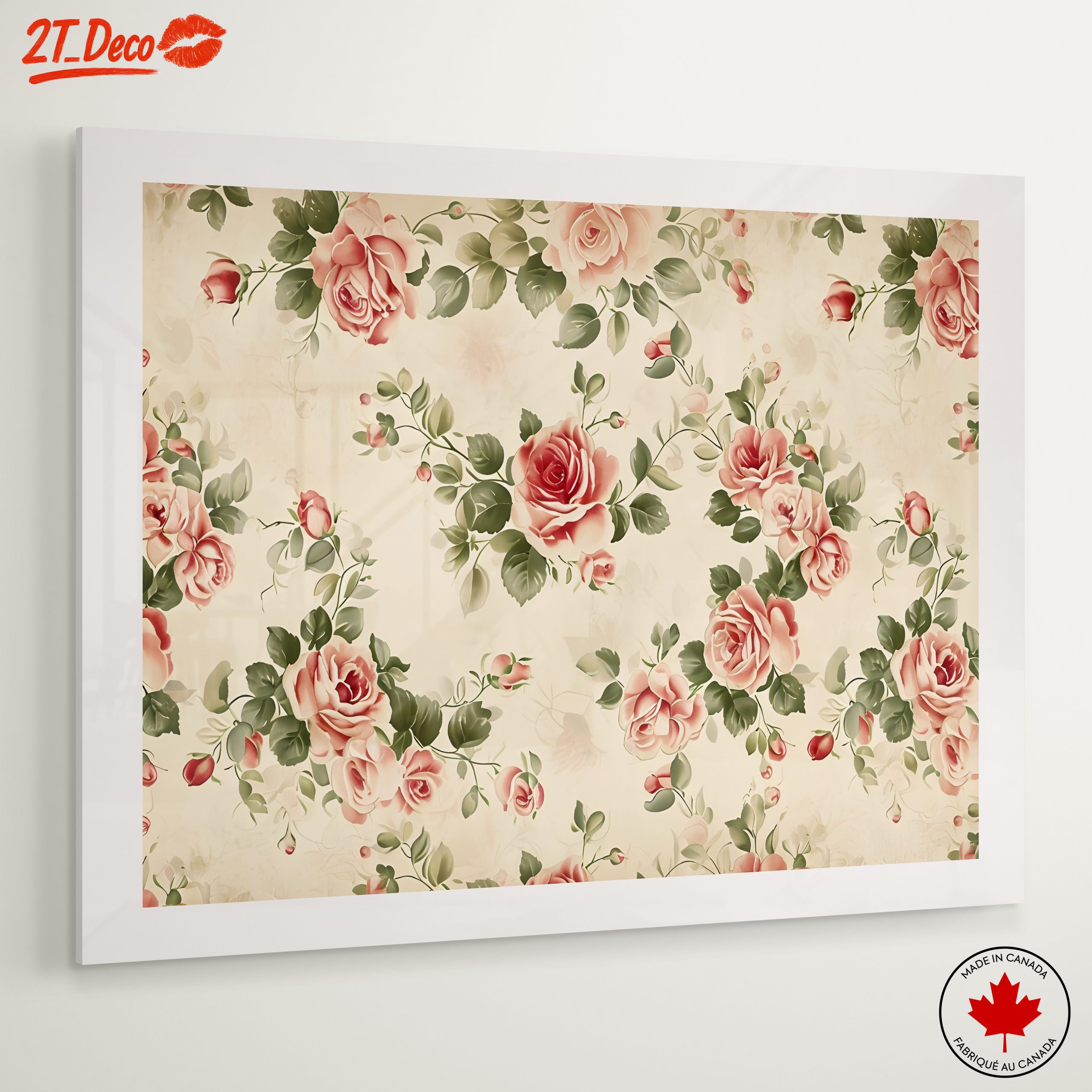 Vintage Floral Pattern with Roses - Image 6