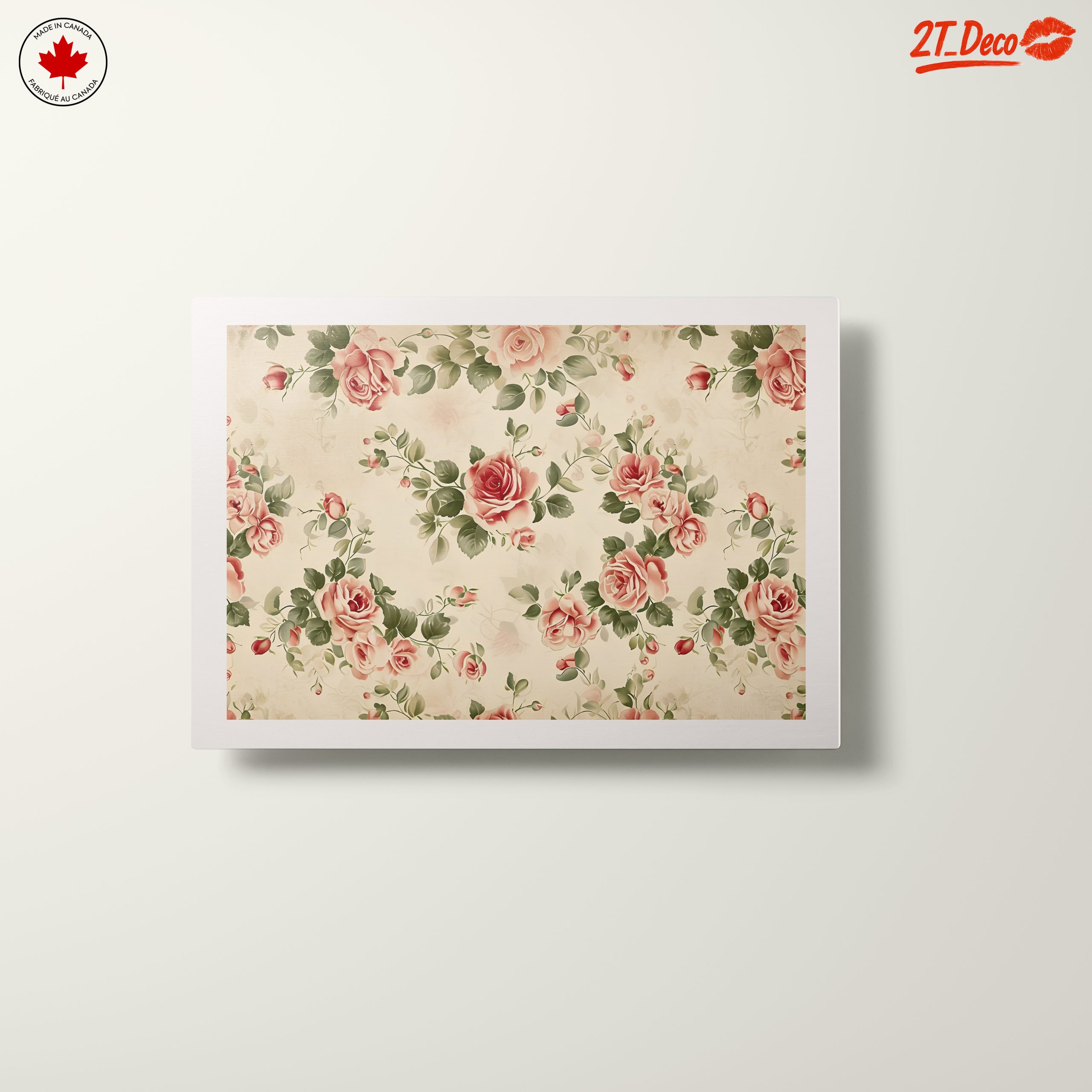 Vintage Floral Pattern with Roses - Image 10