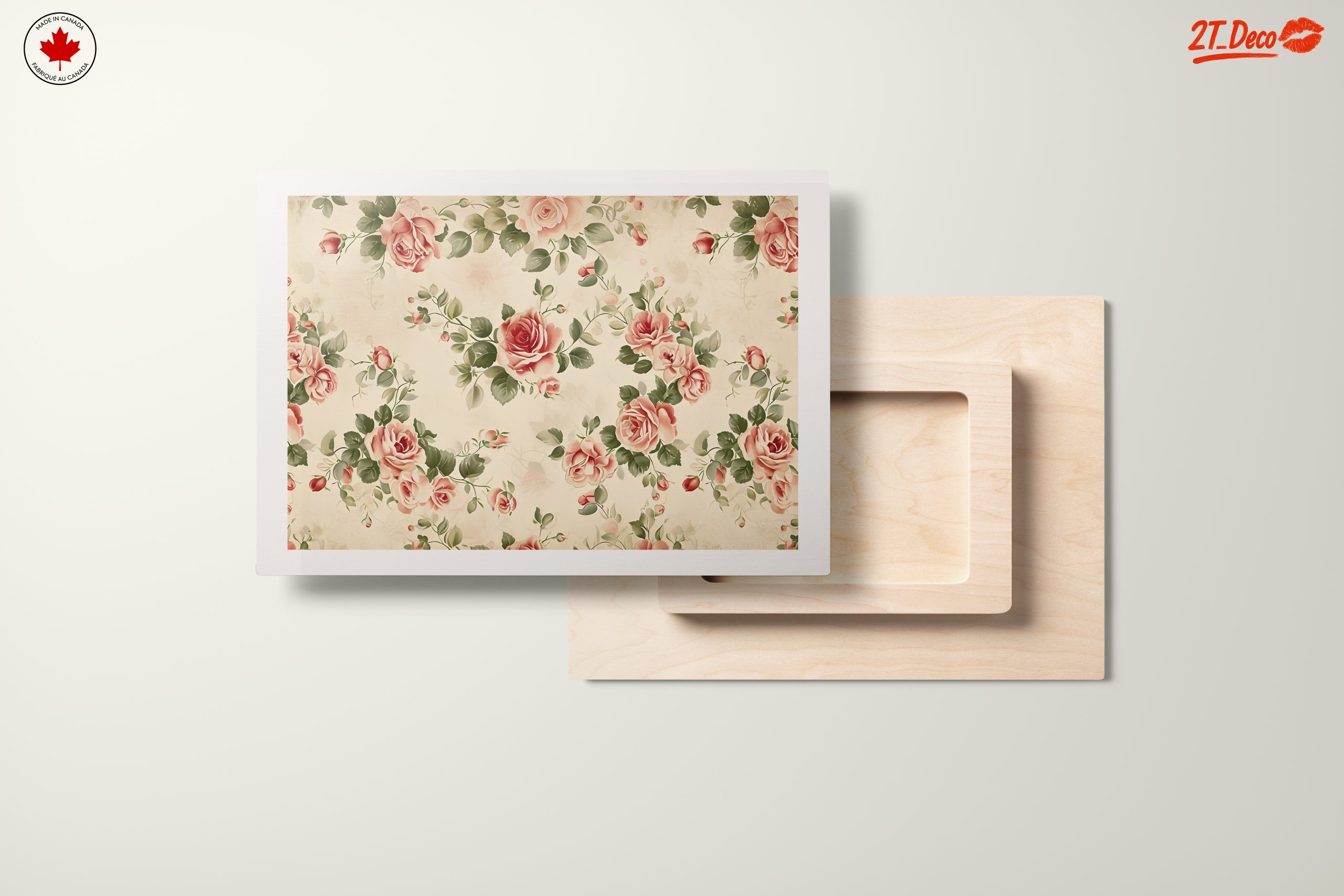 Vintage Floral Pattern with Roses - Image 11
