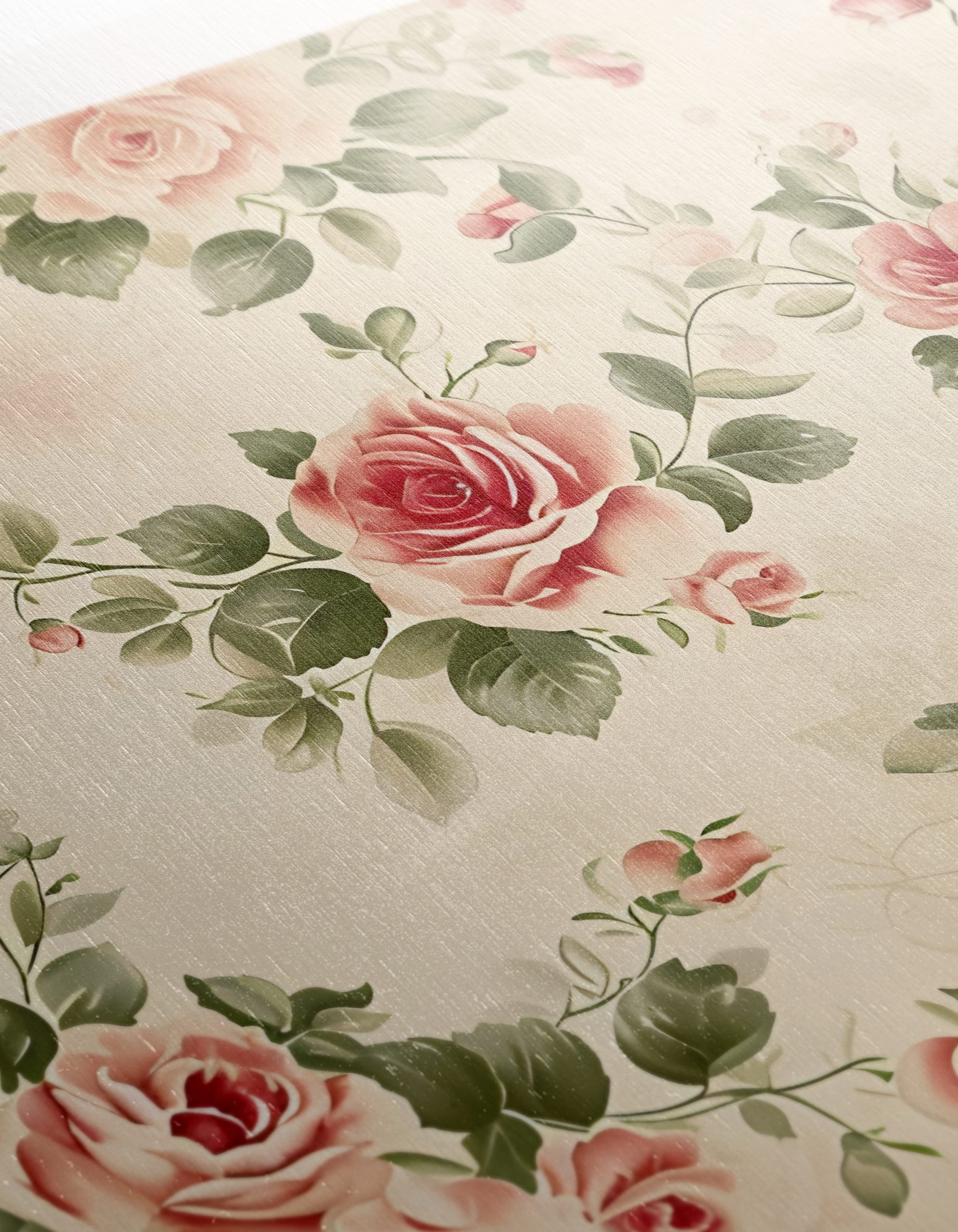 Vintage Floral Pattern with Roses - Image 12