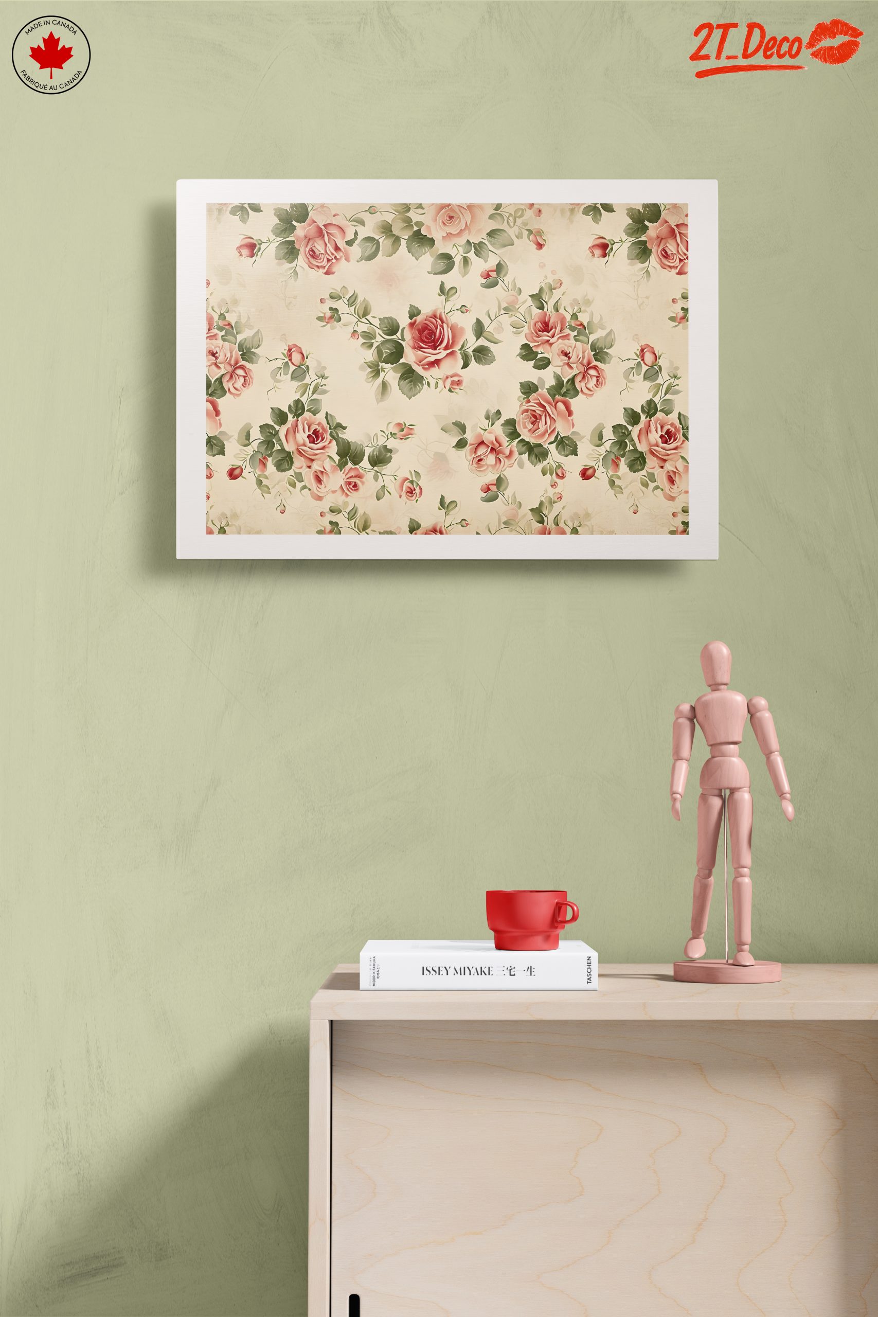 Vintage Floral Pattern with Roses - Image 14