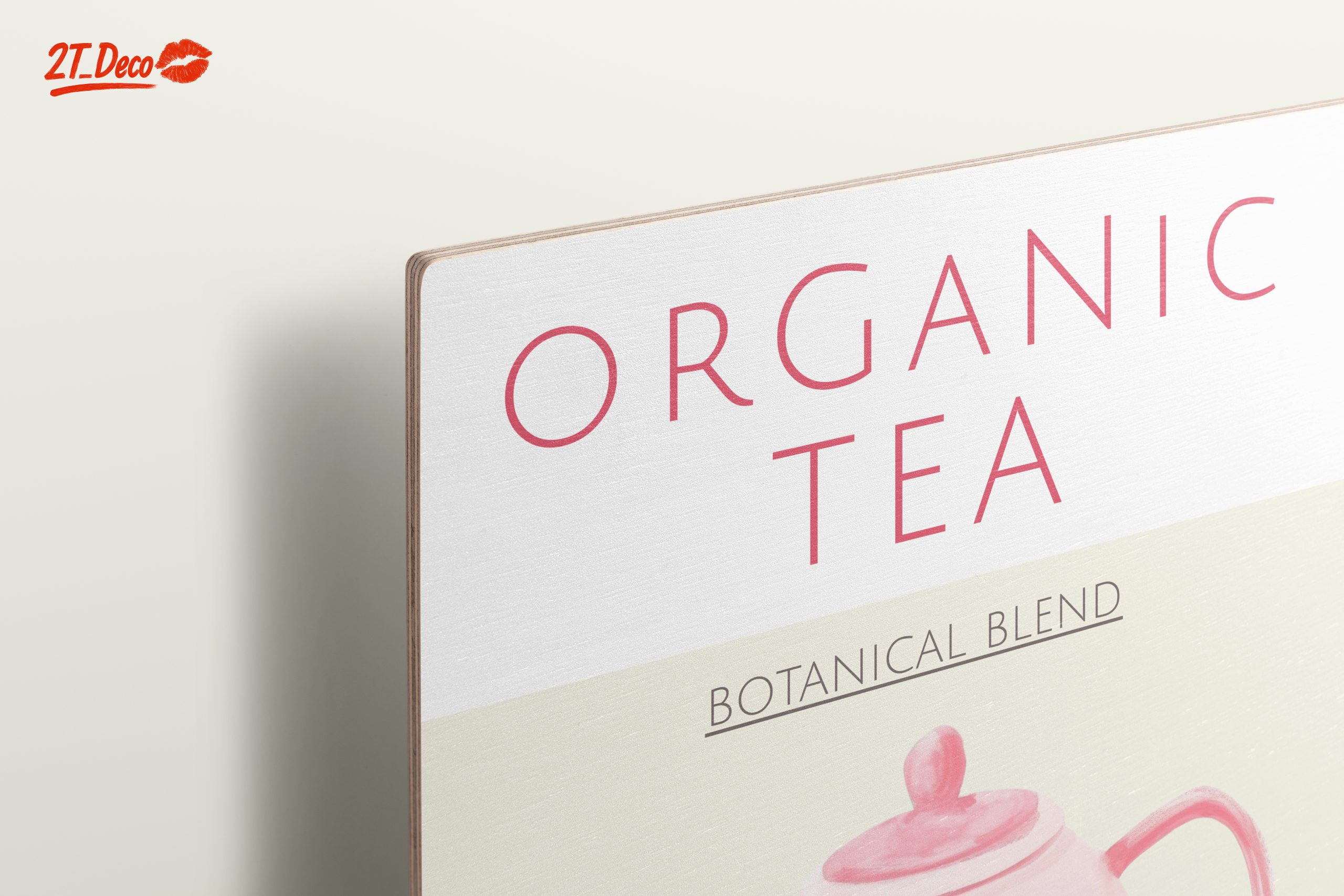 Charming Botanical Tea Teapot Artwork - Image 15