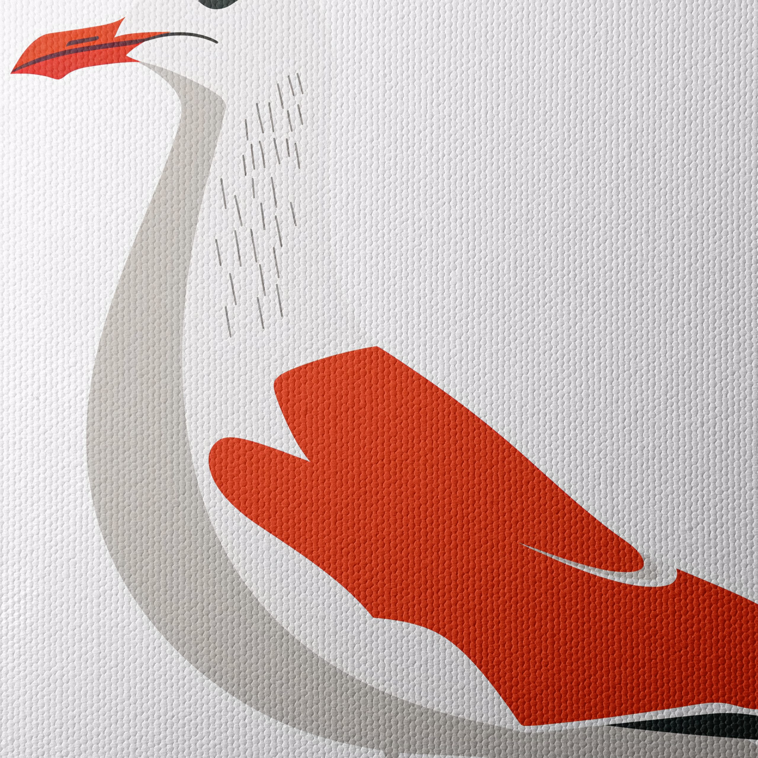 Stylized Bird Artwork with Bold Colors - Image 4