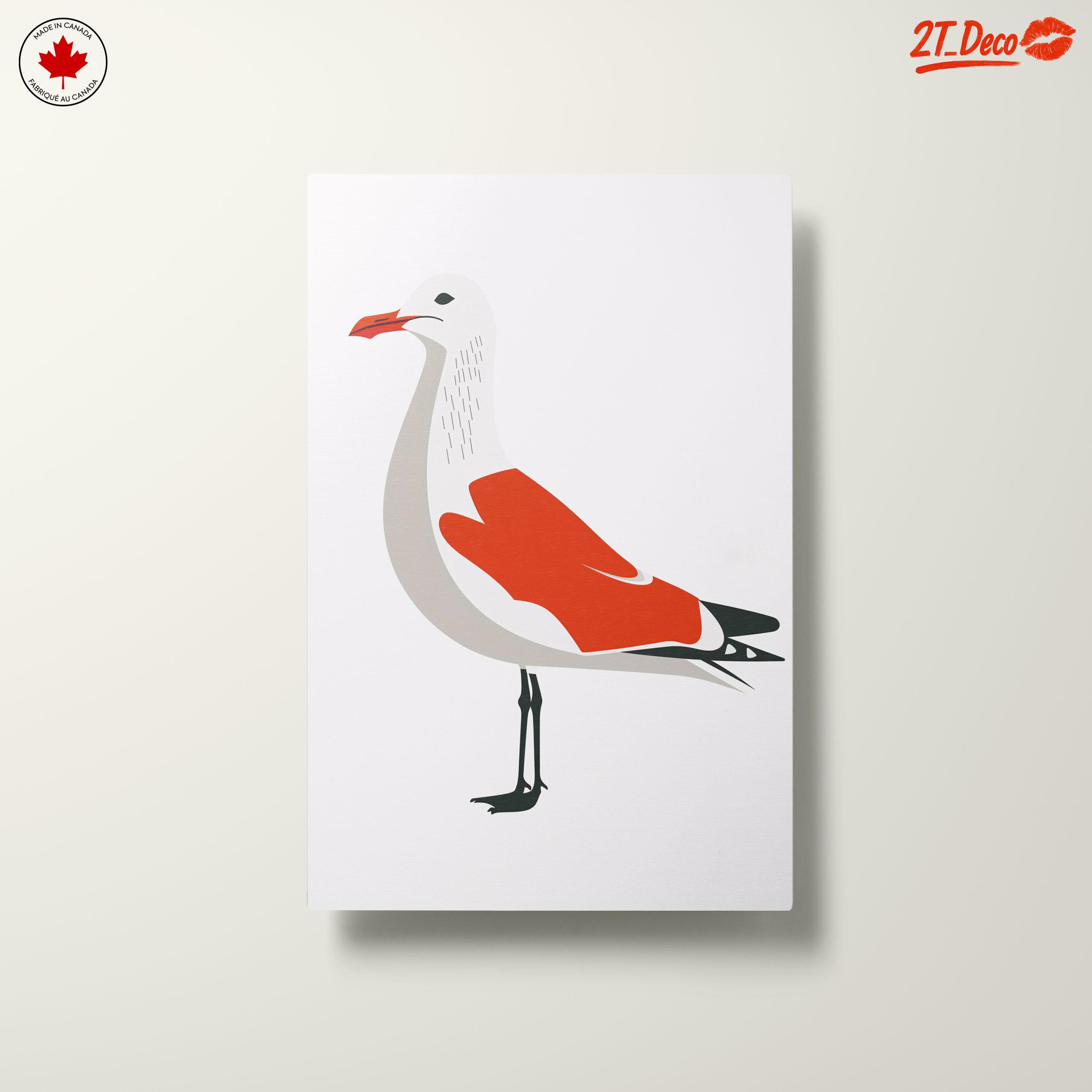 Stylized Bird Artwork with Bold Colors - Image 10