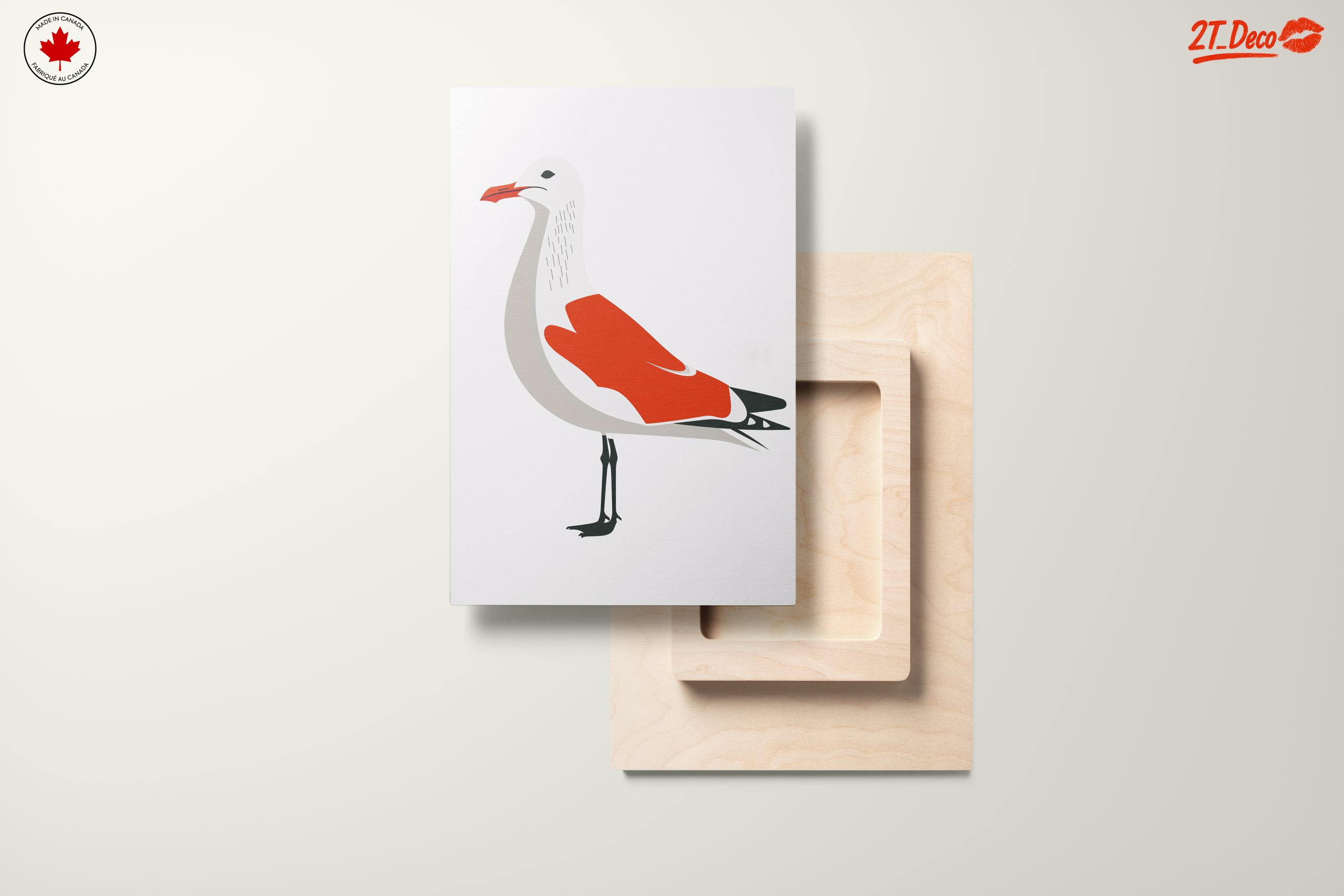 Stylized Bird Artwork with Bold Colors - Image 11