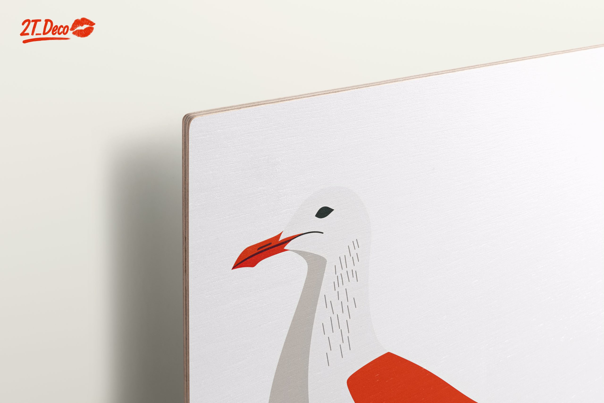 Stylized Bird Artwork with Bold Colors - Image 15