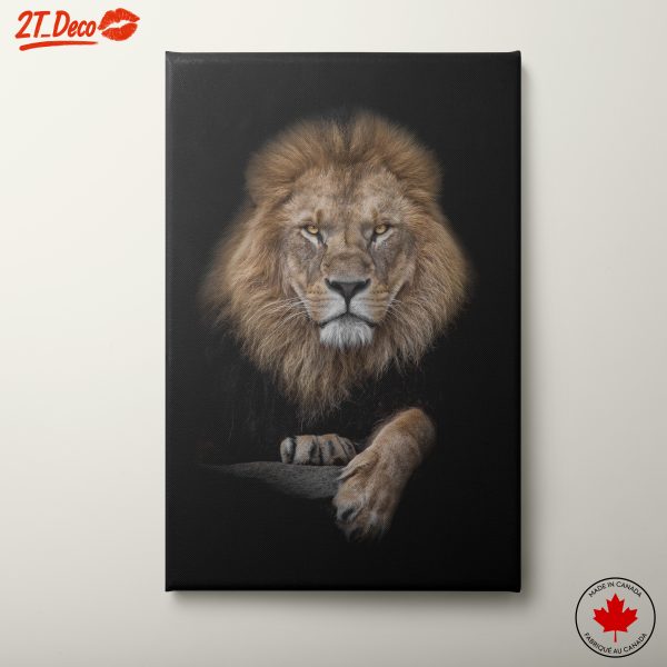 Majestic Lion Wall Art for Animal Lovers