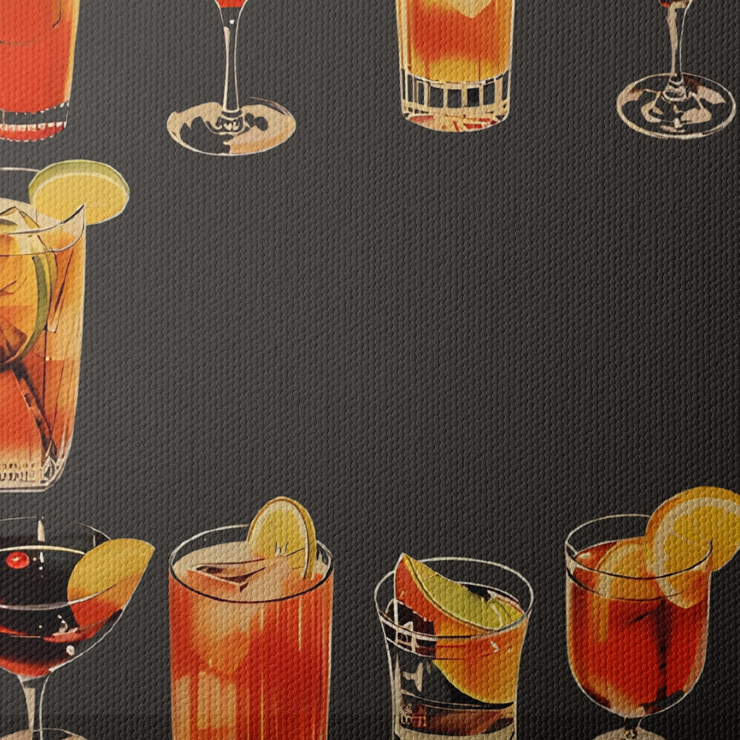 Colorful Cocktail Artwork for Home Bar - Image 4