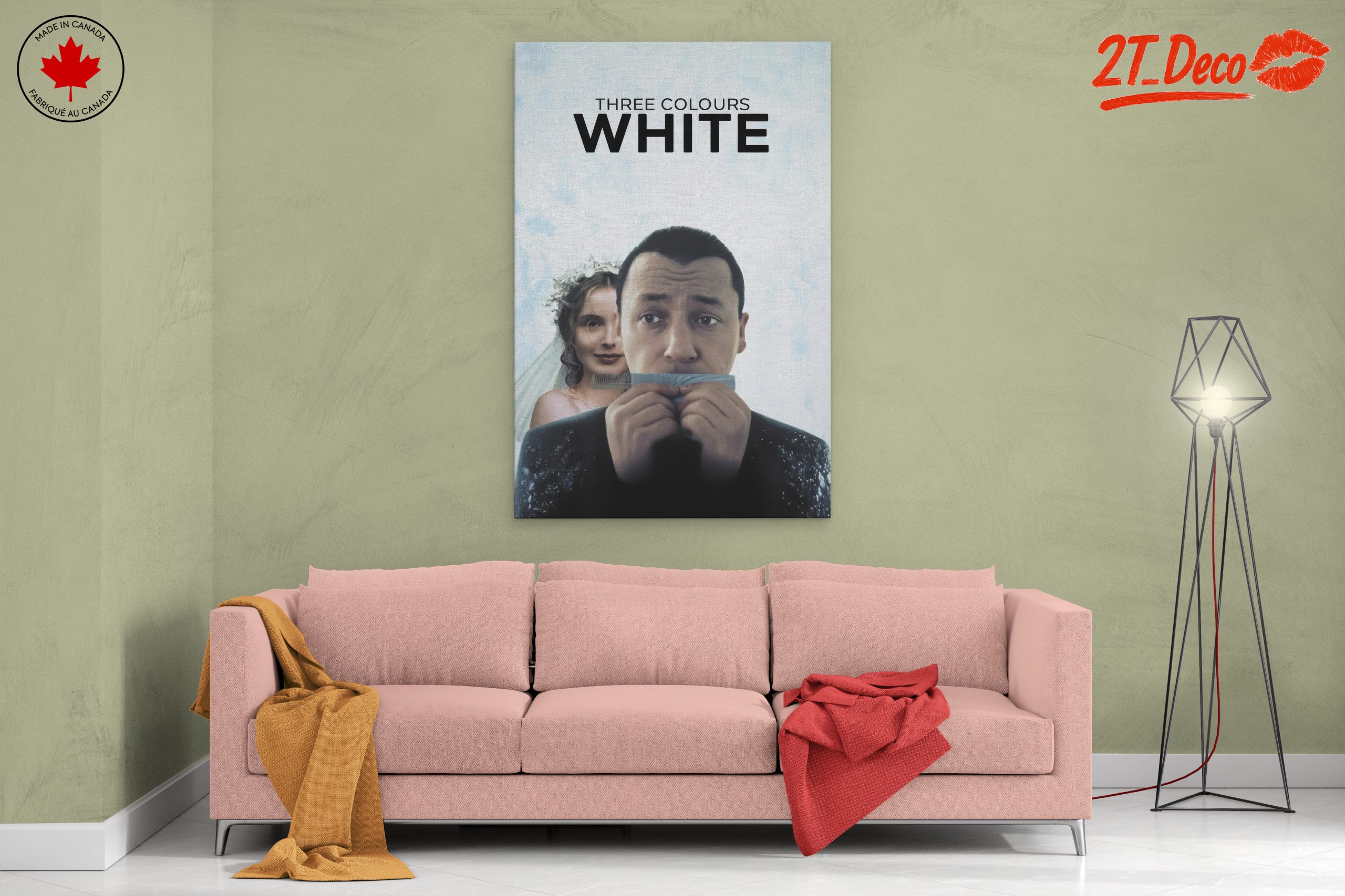Three Colours White Cinematic Art - Image 2
