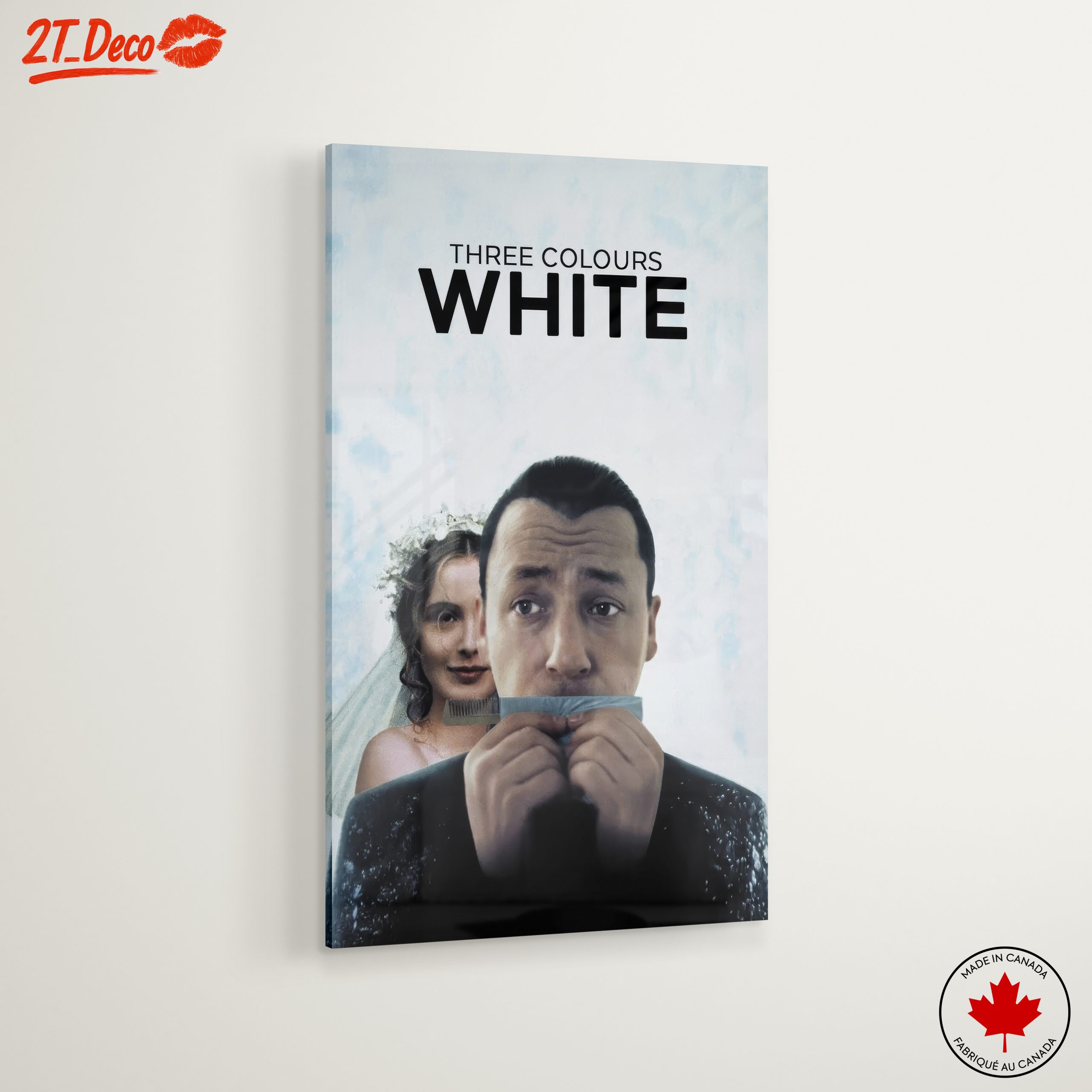Three Colours White Cinematic Art - Image 6