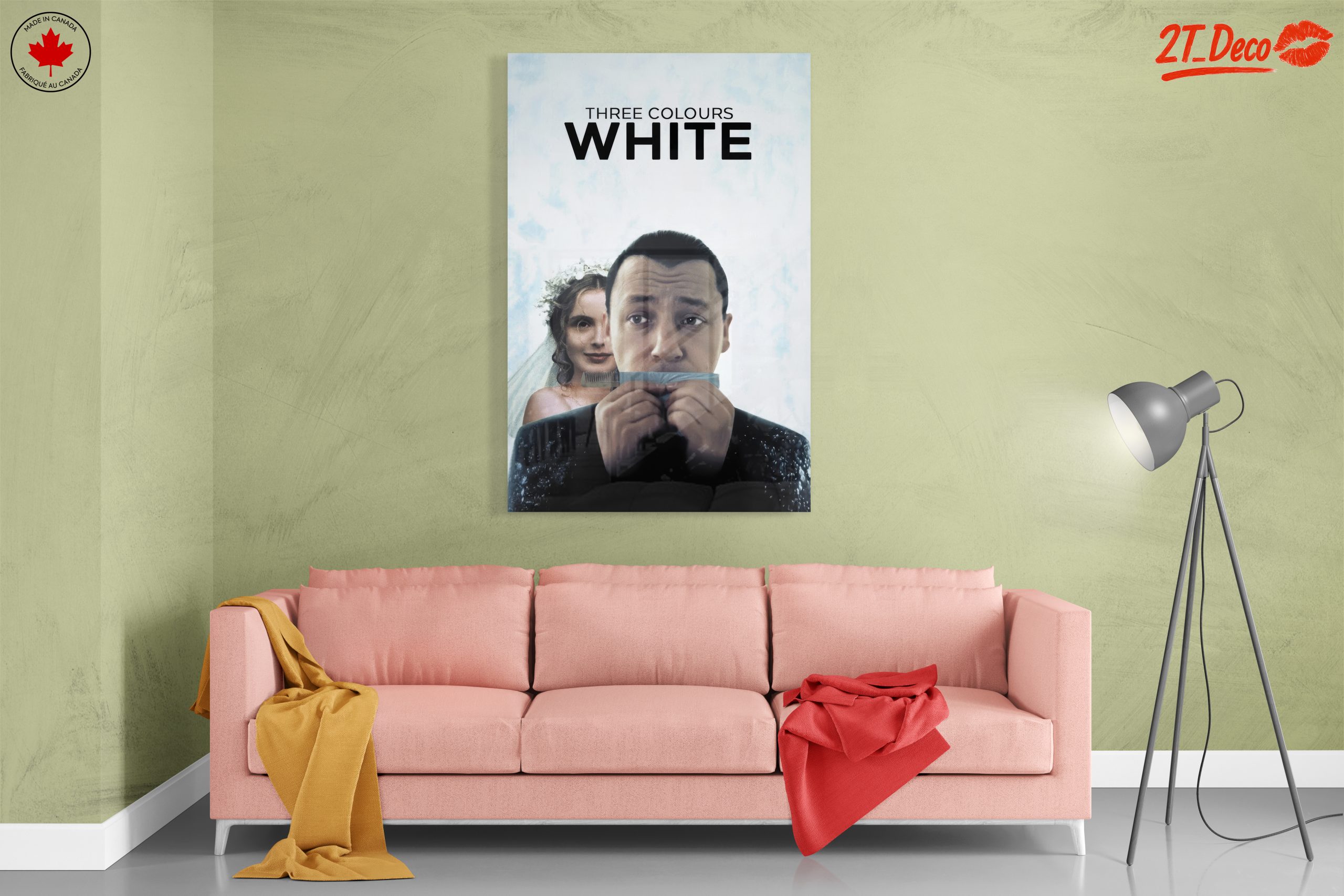 Three Colours White Cinematic Art - Image 7