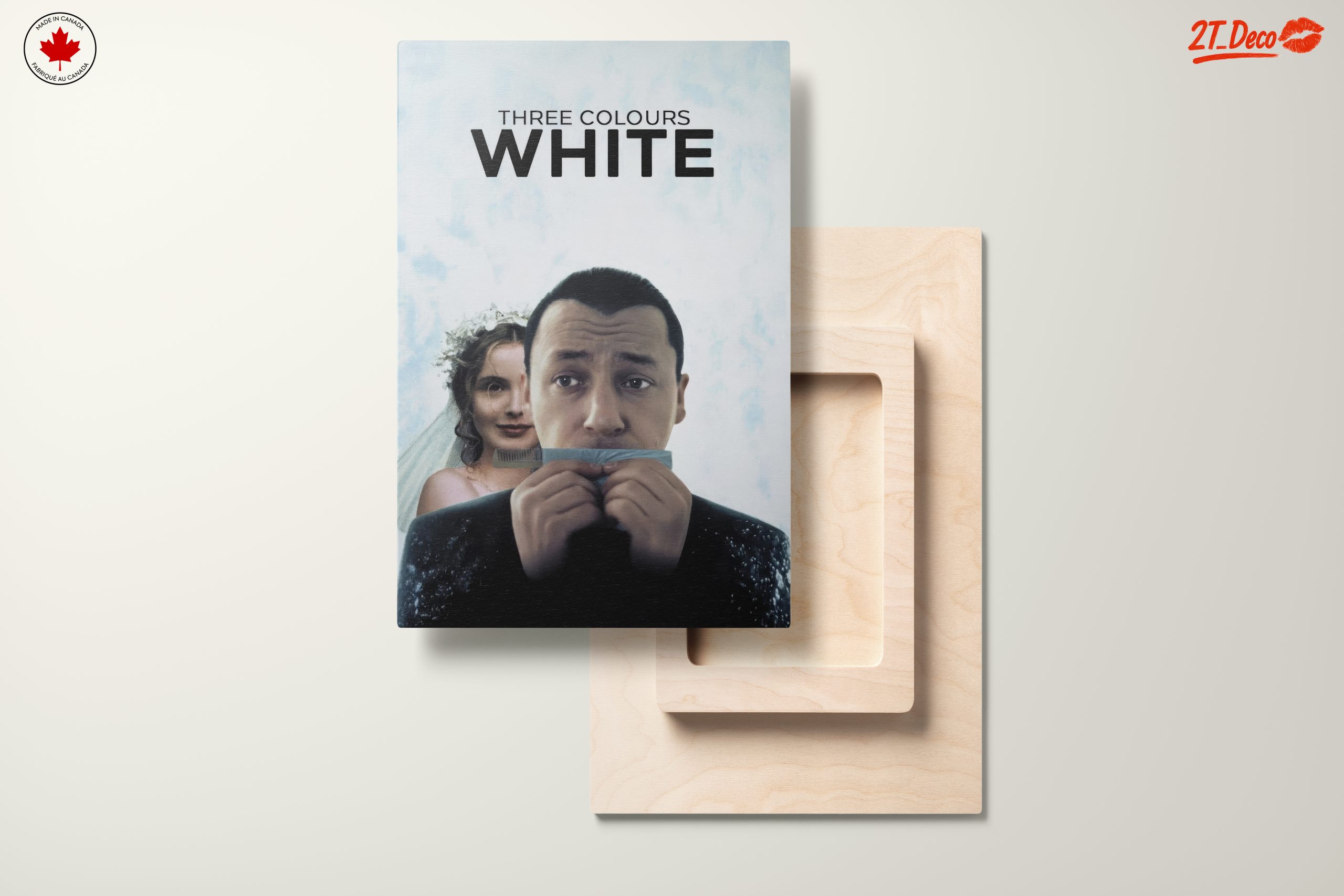 Three Colours White Cinematic Art - Image 11