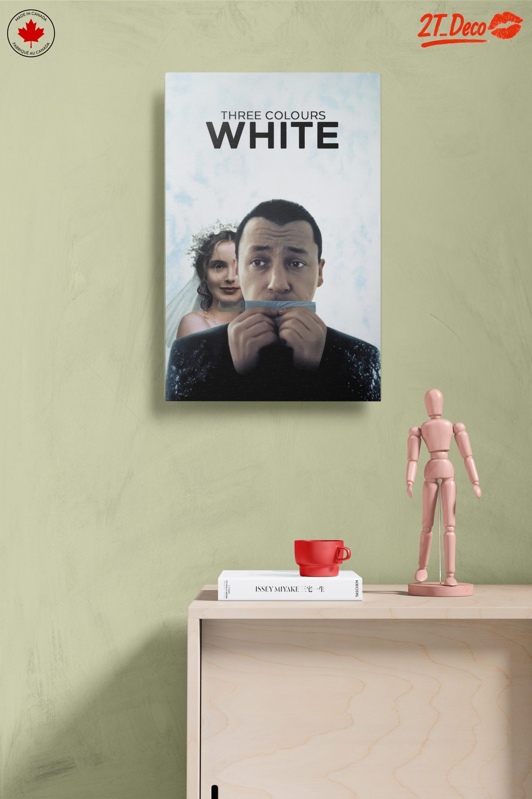 Three Colours White Cinematic Art - Image 14