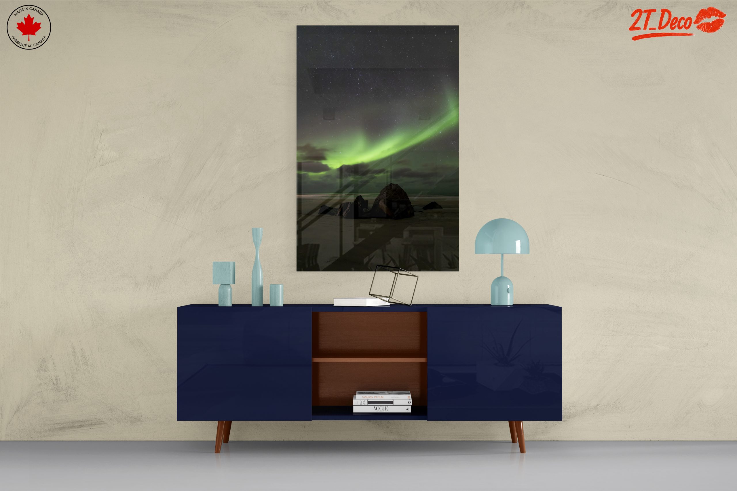 Aurora Borealis Over Serene Beach - Image 8