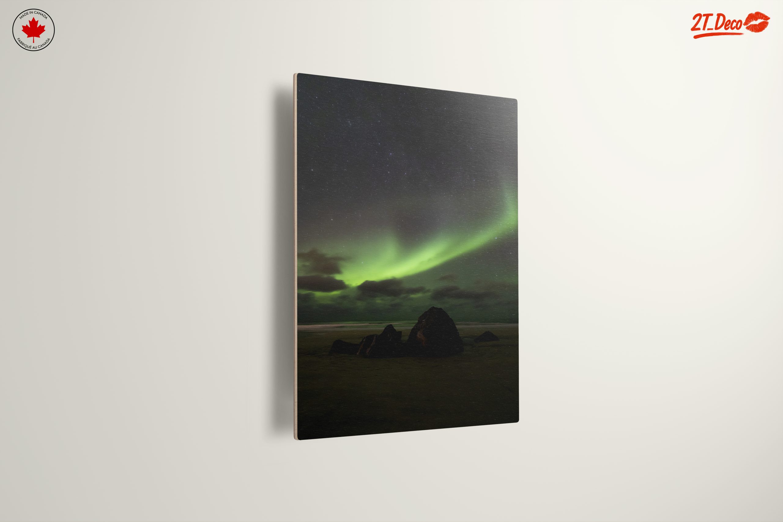 Aurora Borealis Over Serene Beach - Image 13