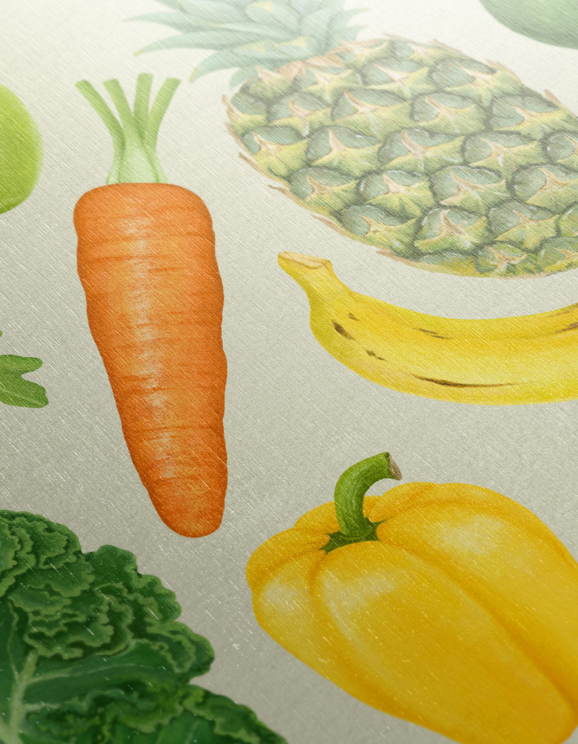 Colorful Abstract Representation of Fruits and Vegetables - Image 12