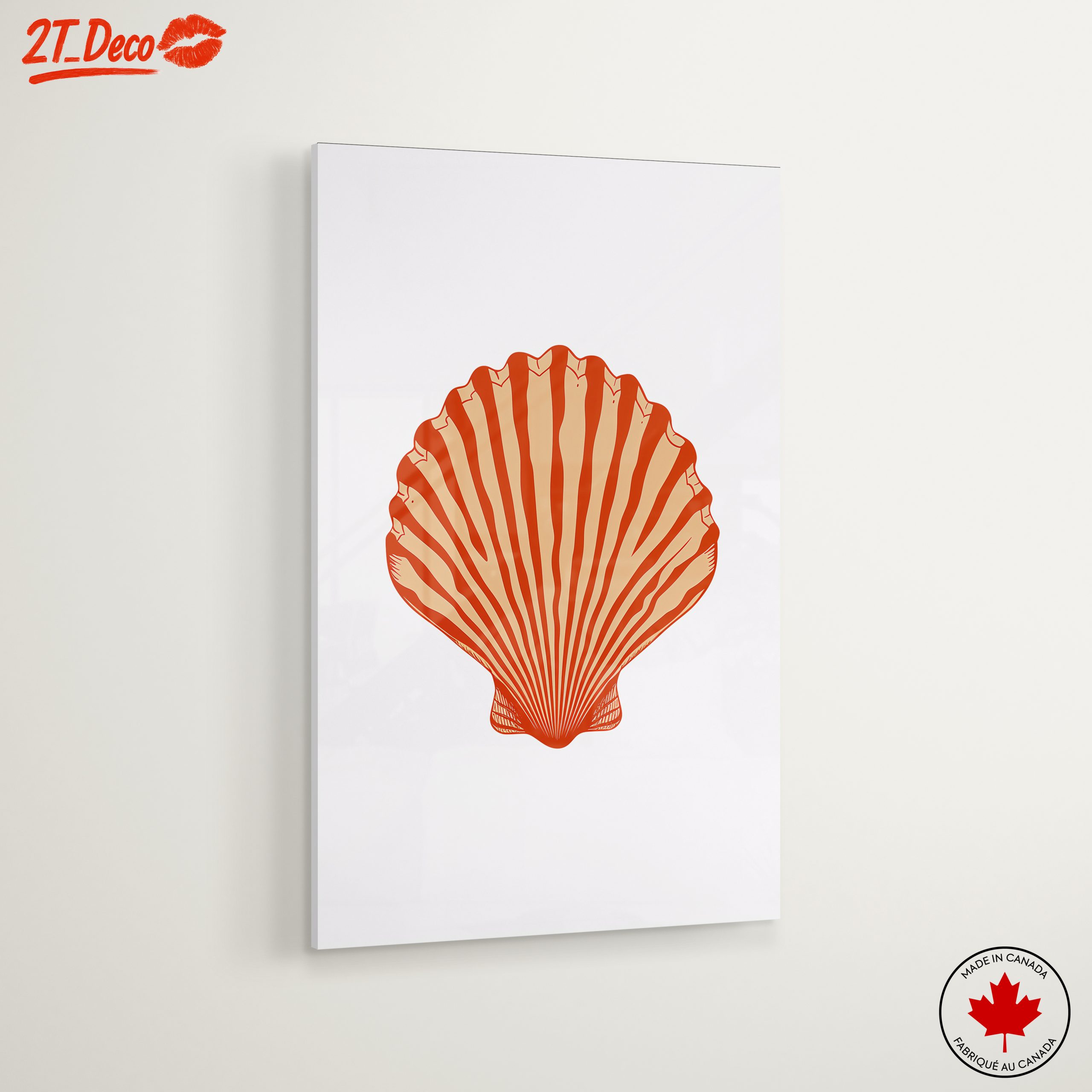 Stylized Abstract Shell Art - Image 6