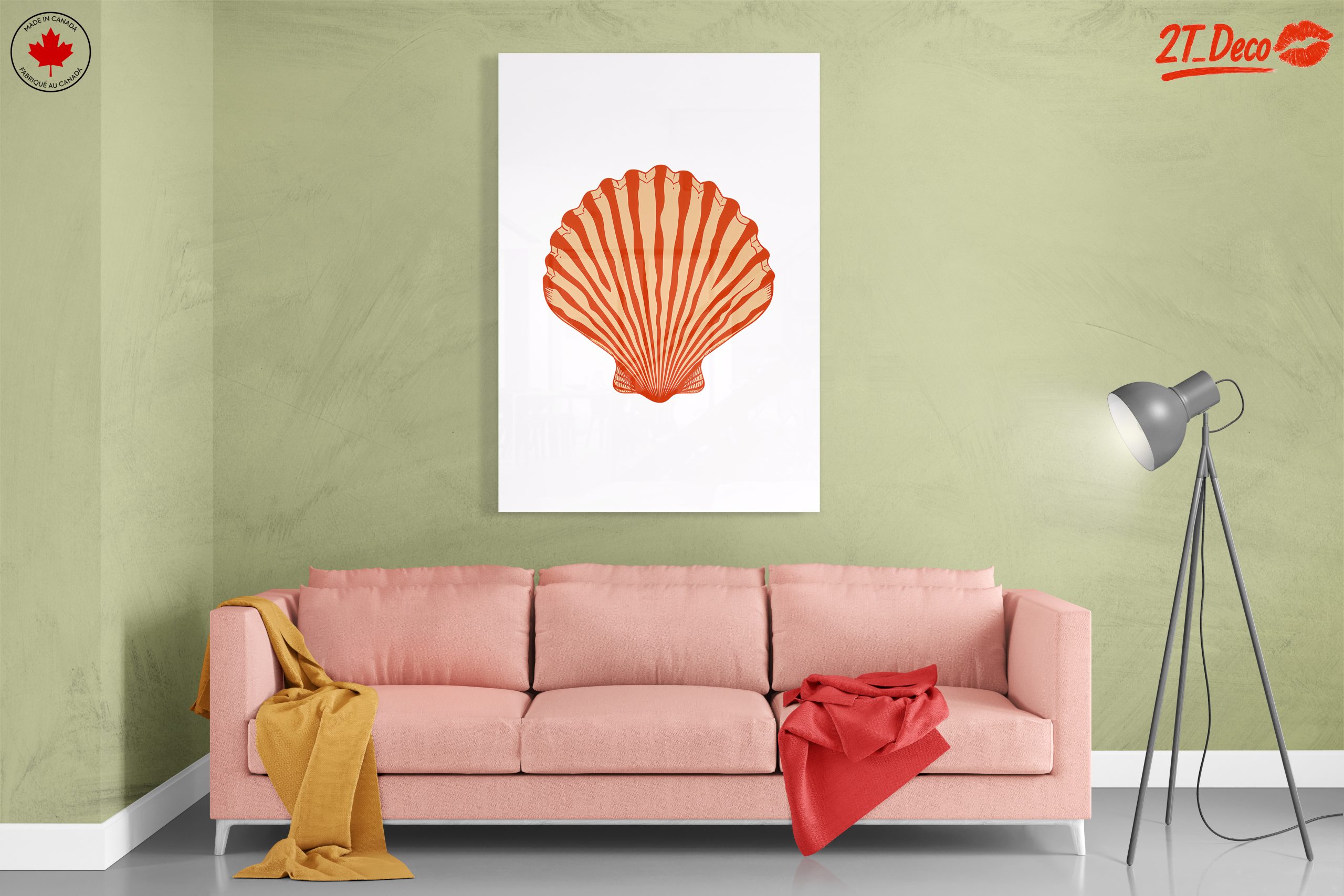 Stylized Abstract Shell Art - Image 7