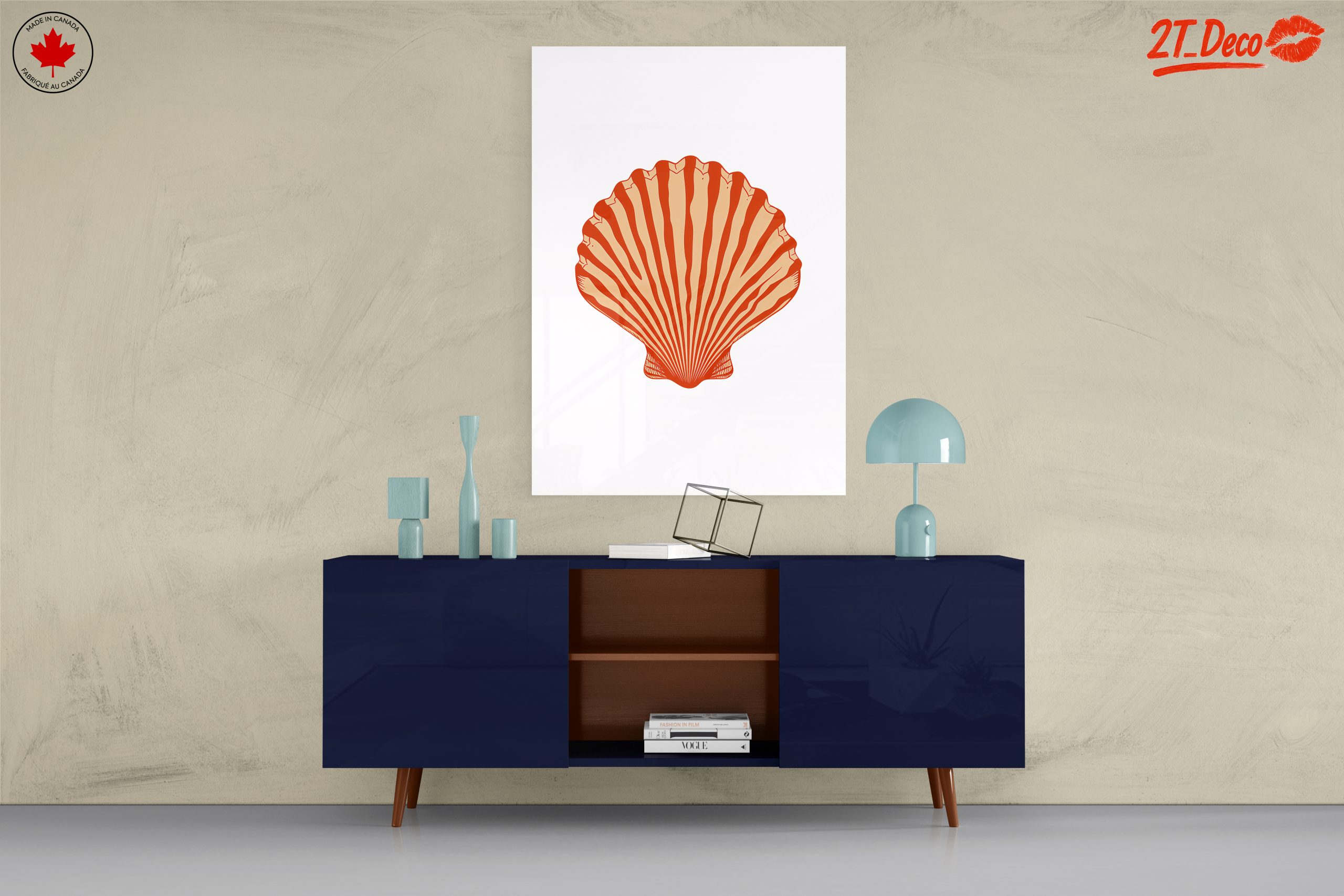Stylized Abstract Shell Art - Image 8