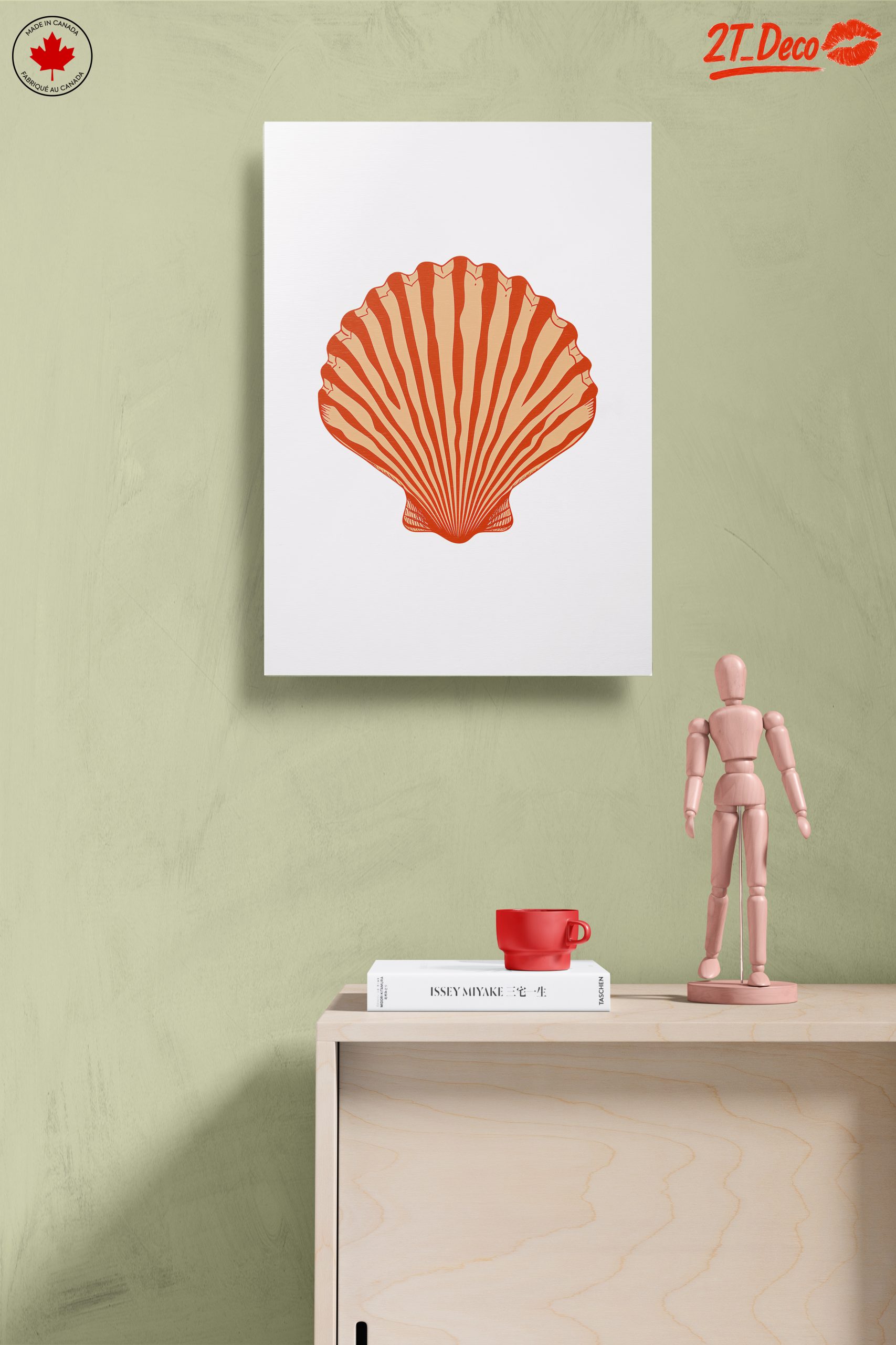 Stylized Abstract Shell Art - Image 14