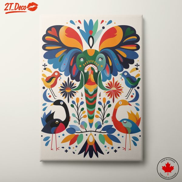 Colorful Whimsical Animal Illustration