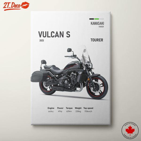 Kawasaki Vulcan S Motorcycle Poster