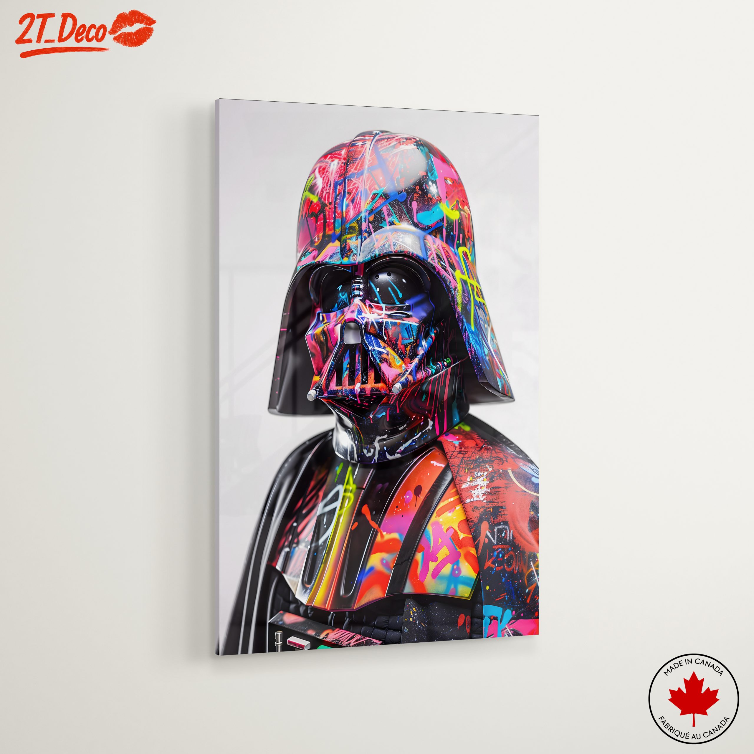 Colorful Stylized Darth Vader Art - Image 6
