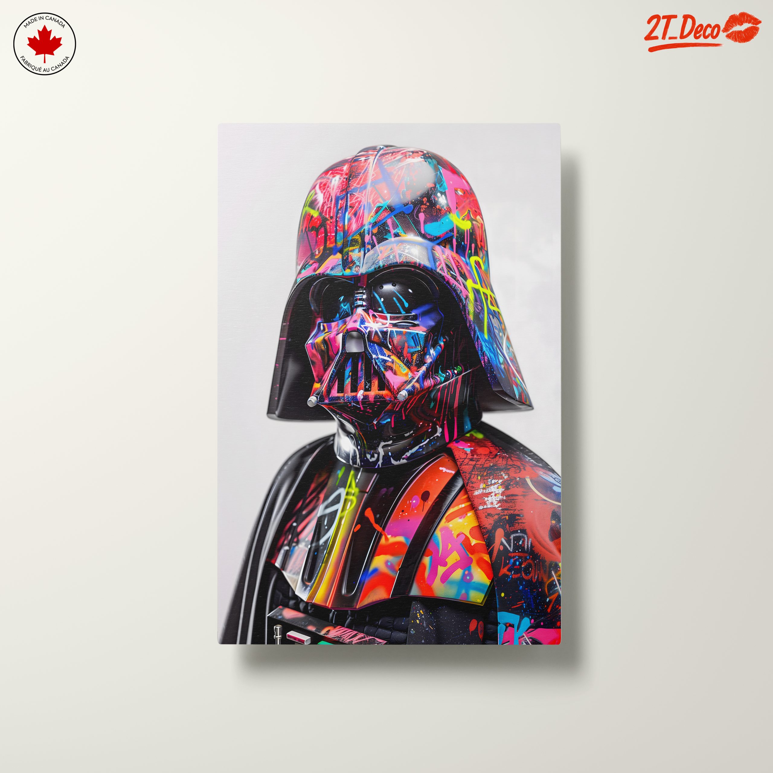 Colorful Stylized Darth Vader Art - Image 10