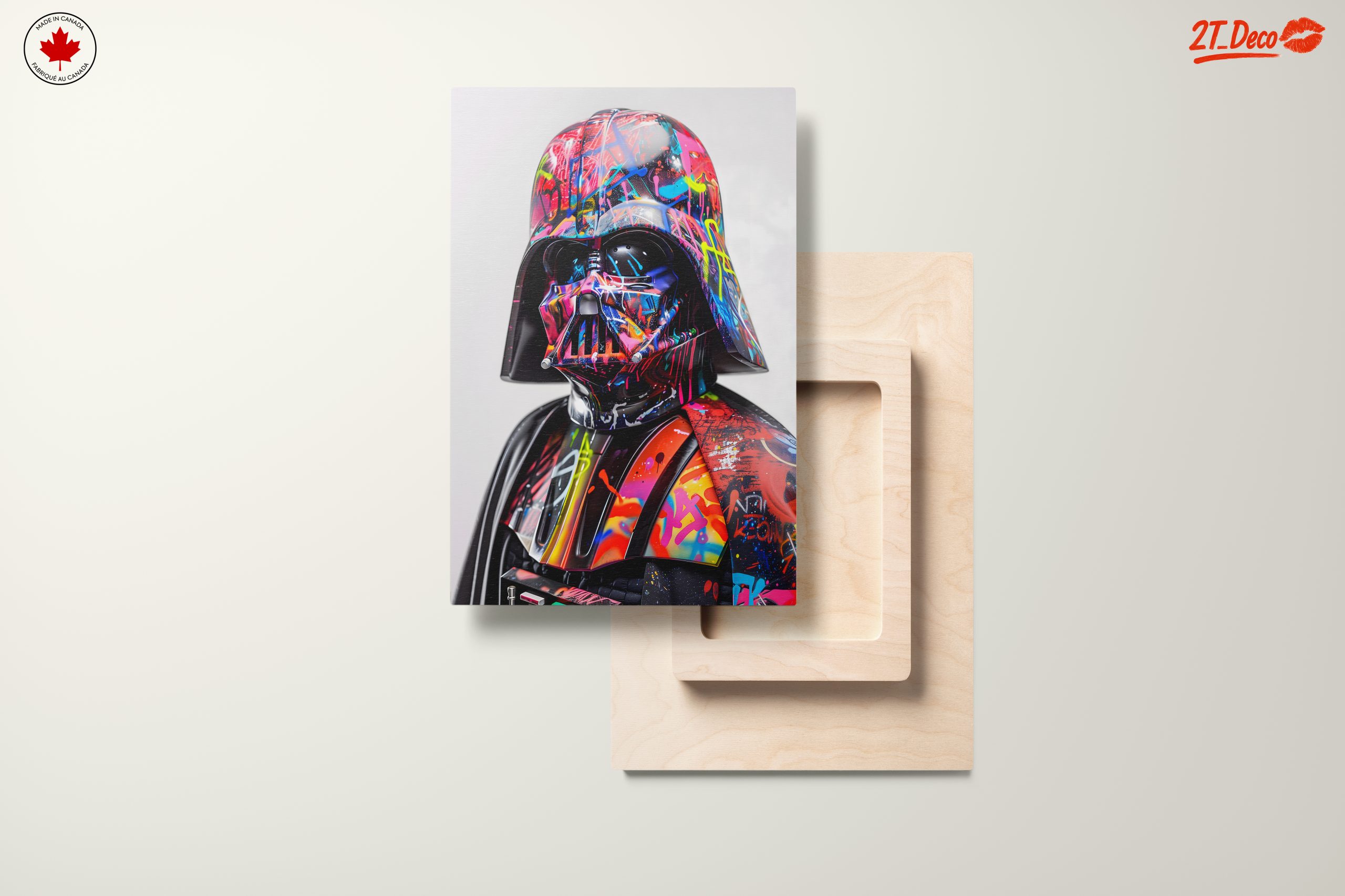 Colorful Stylized Darth Vader Art - Image 11