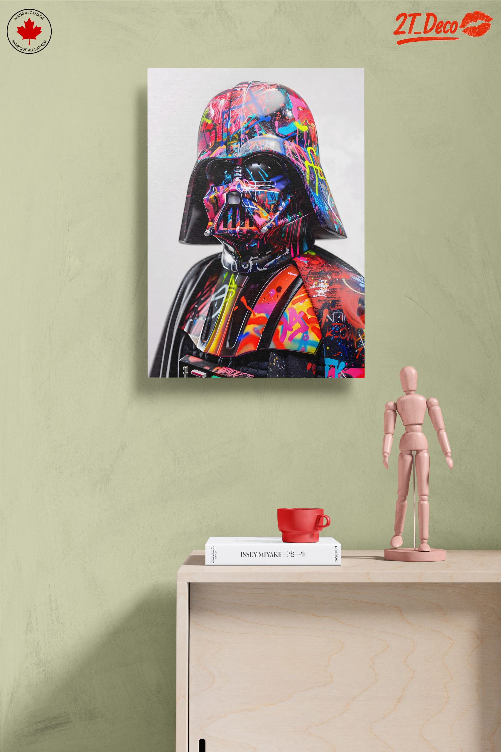 Colorful Stylized Darth Vader Art - Image 14