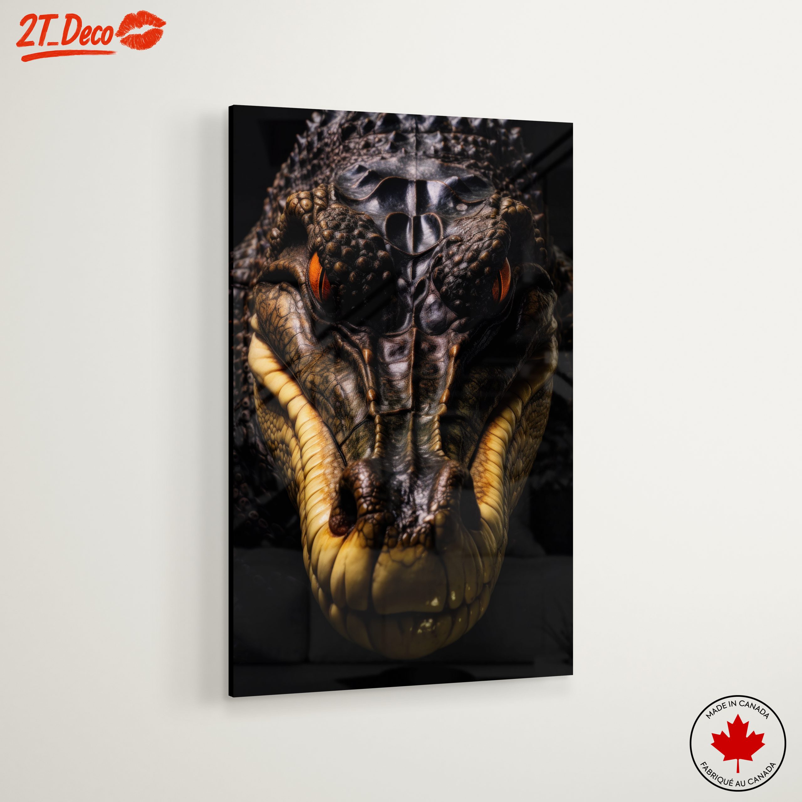 Majestic Close-Up of a Reptilian Creature - Image 6
