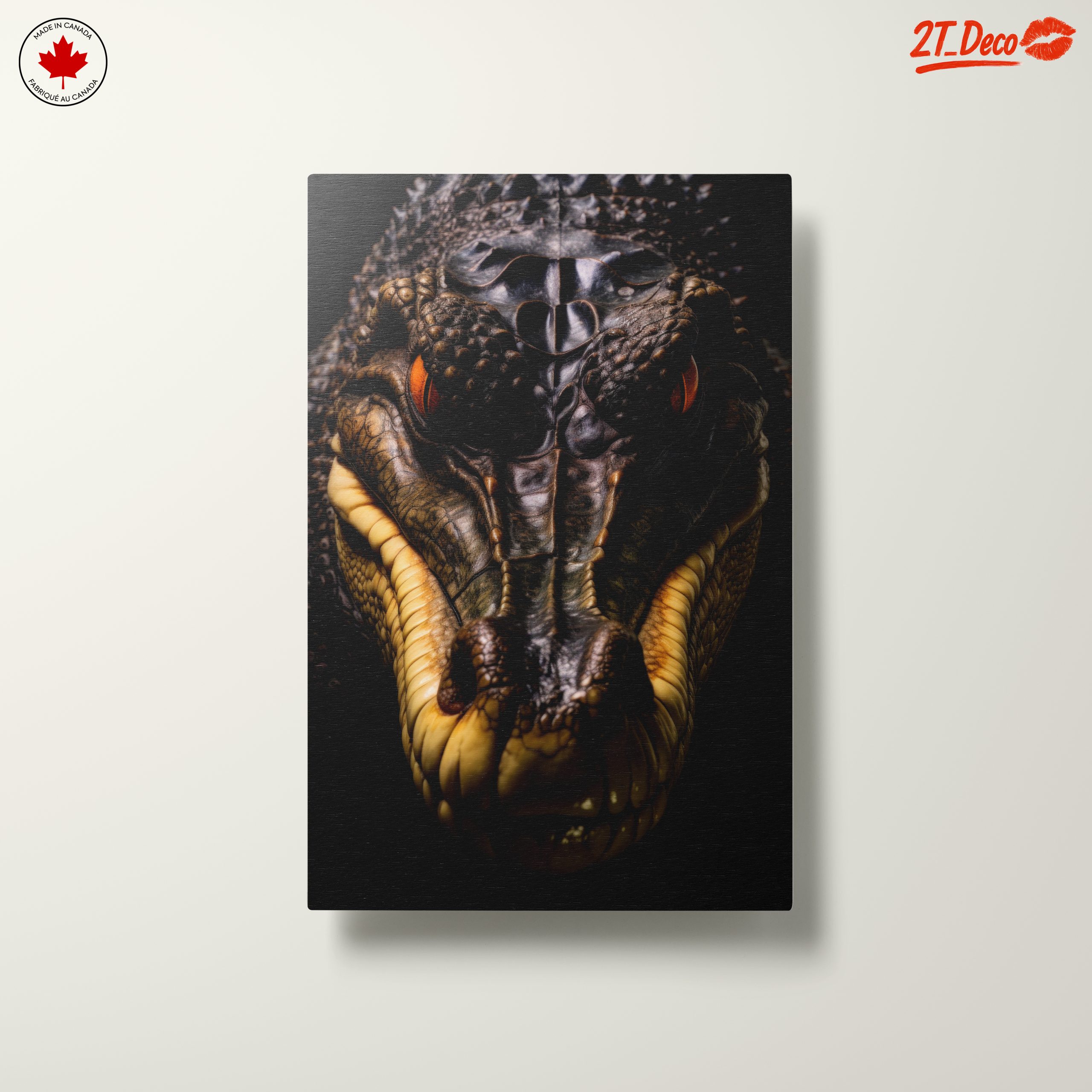 Majestic Close-Up of a Reptilian Creature - Image 10