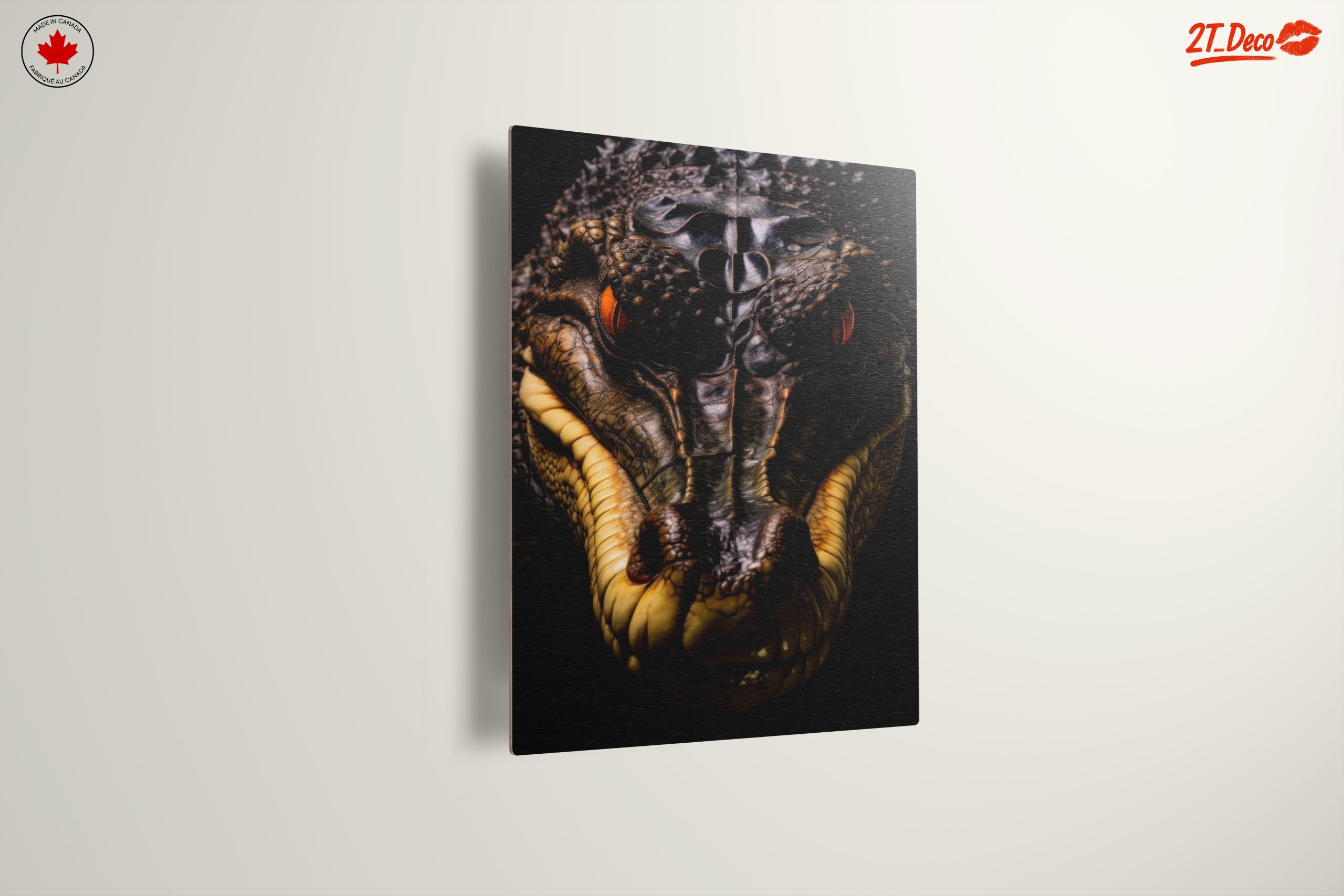 Majestic Close-Up of a Reptilian Creature - Image 13
