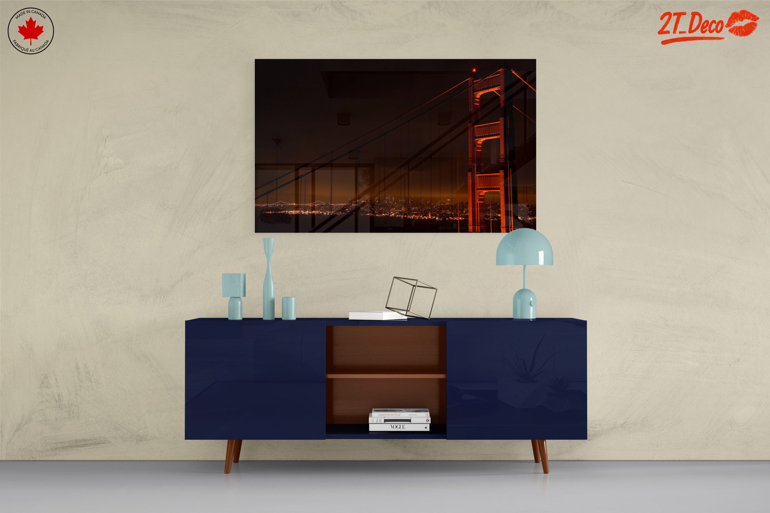 Golden Gate Bridge at Night - Image 8