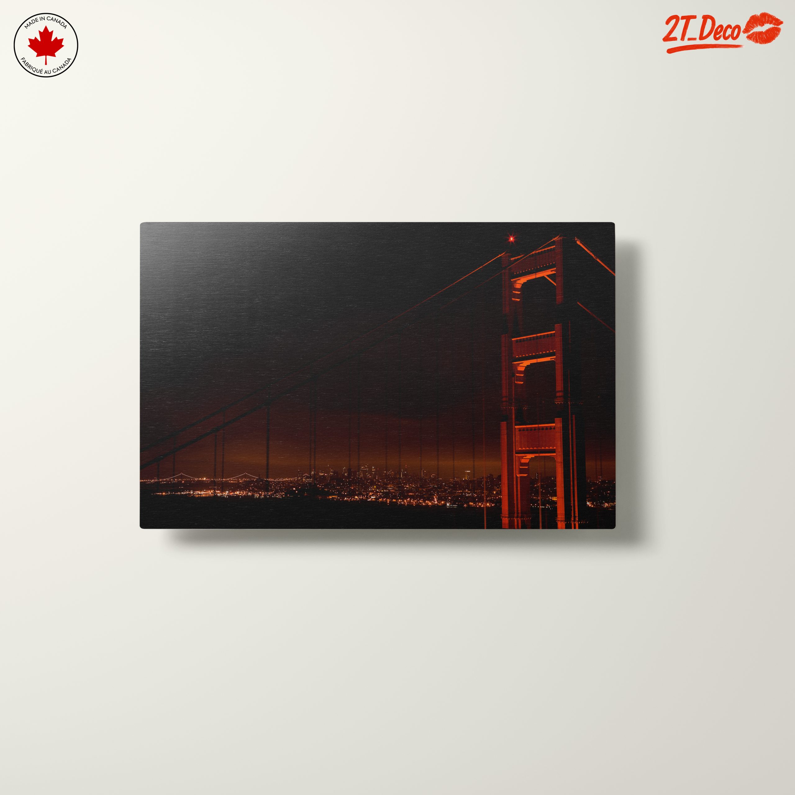 Golden Gate Bridge at Night - Image 10