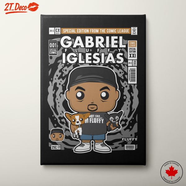 Gabriel Iglesias Cartoon Character Art