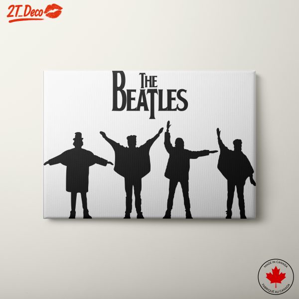 The Beatles Iconic Silhouette Art