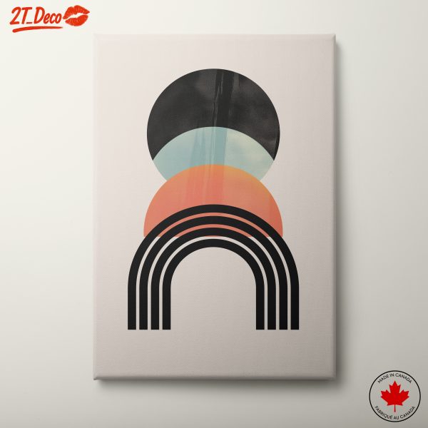Geometric Abstract Shapes for Modern Decor