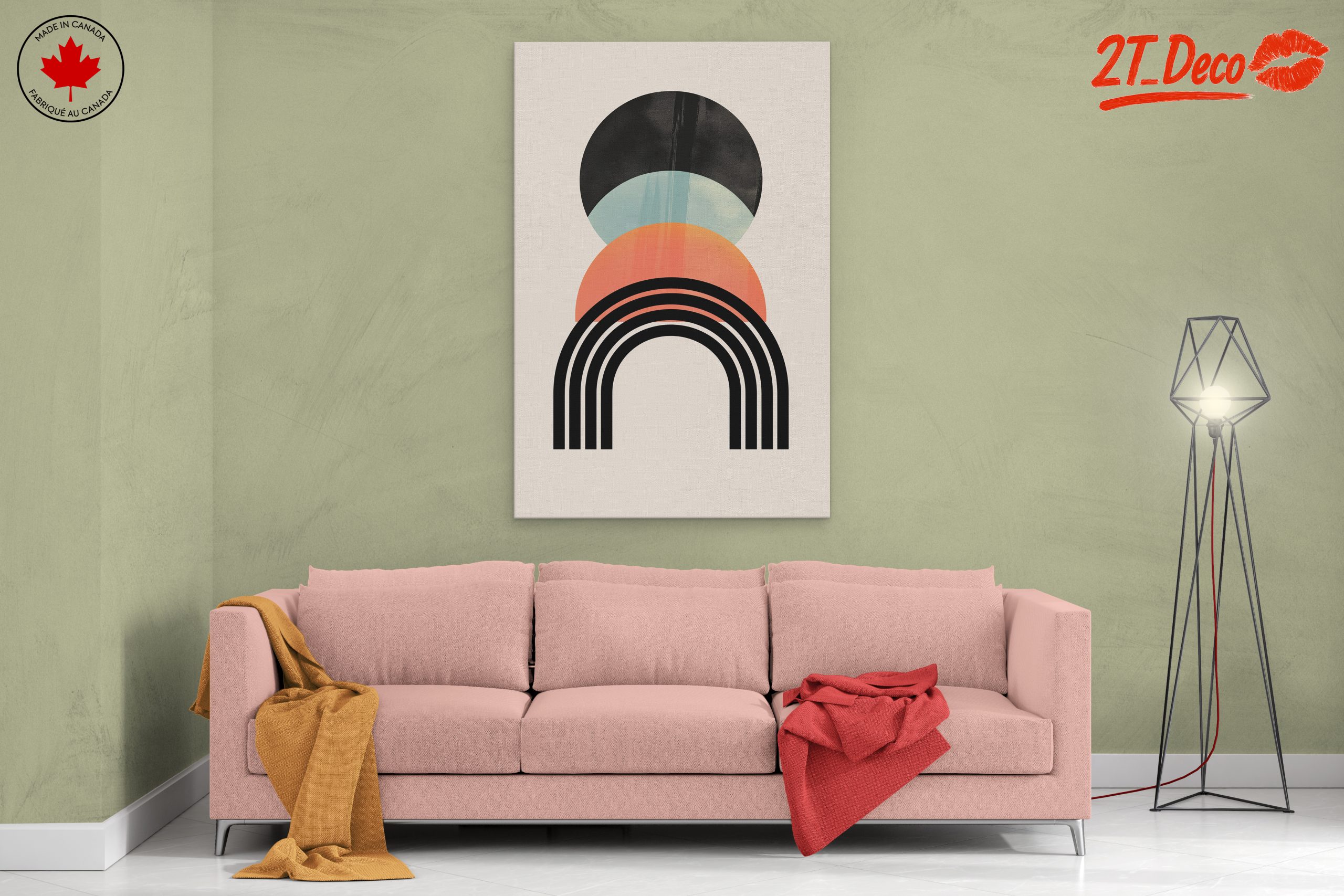 Geometric Abstract Shapes for Modern Decor - Image 2