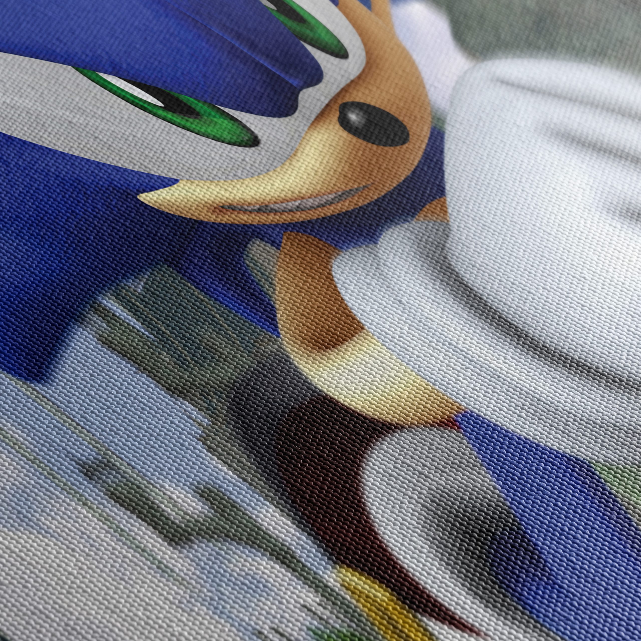 Sonic the Hedgehog Running in a Lush Landscape - Image 5