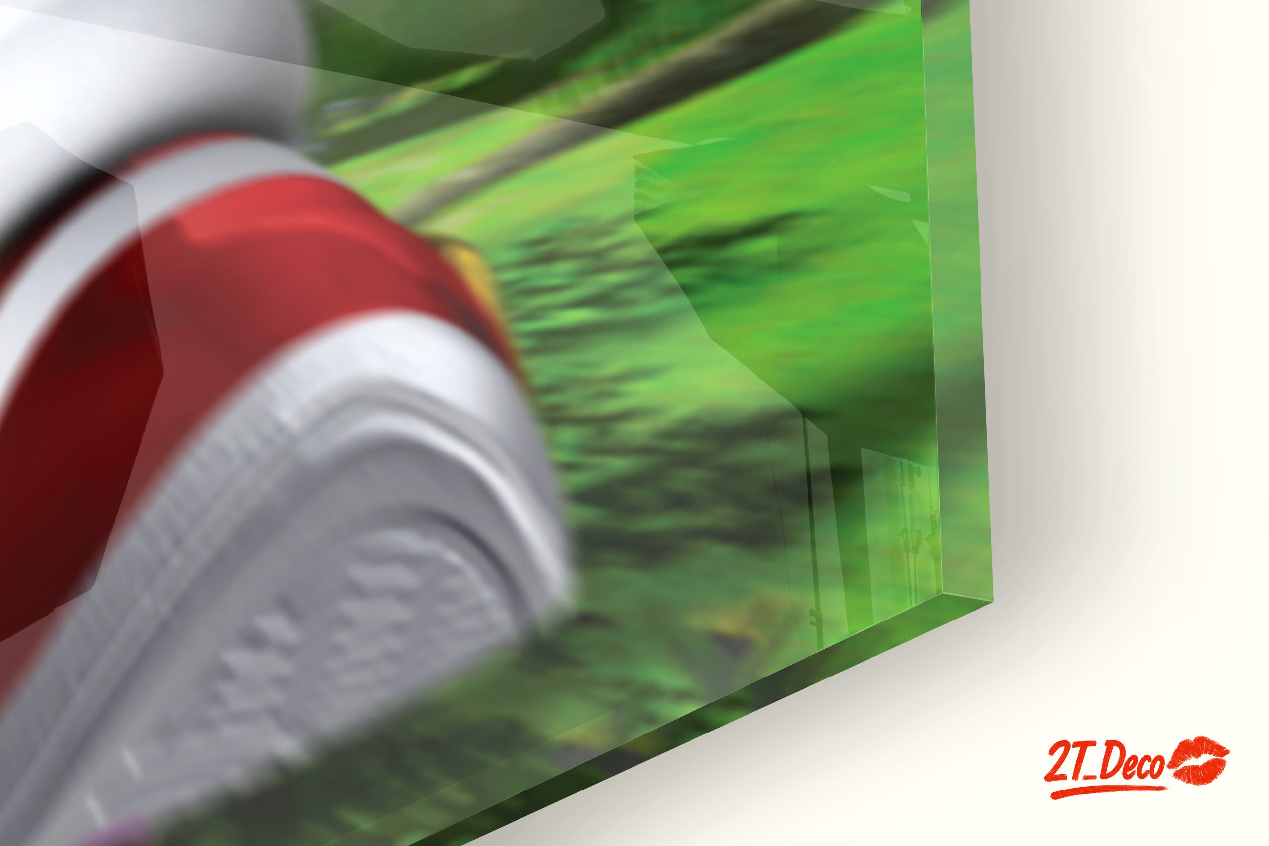 Sonic the Hedgehog Running in a Lush Landscape - Image 9