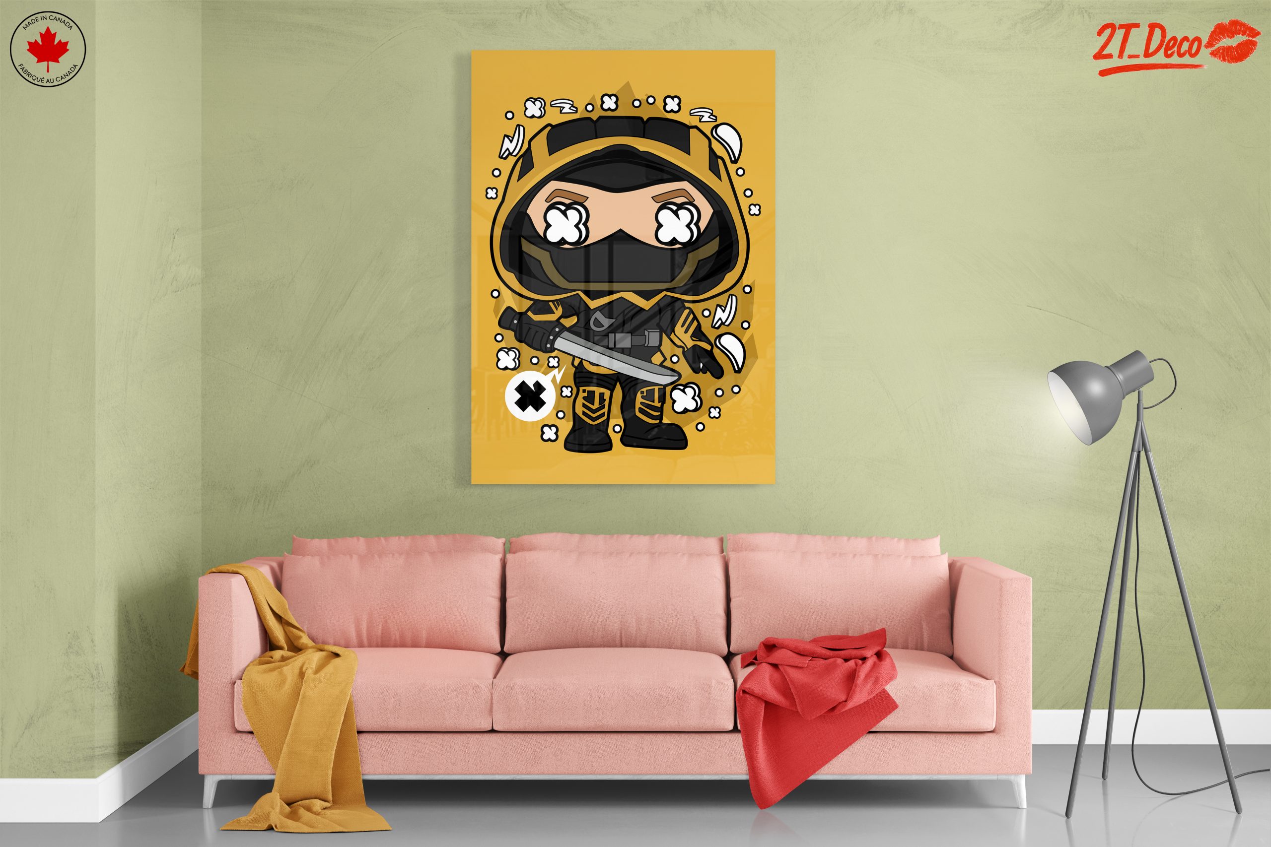 Chibi Anime Character in Action Pose - Image 7