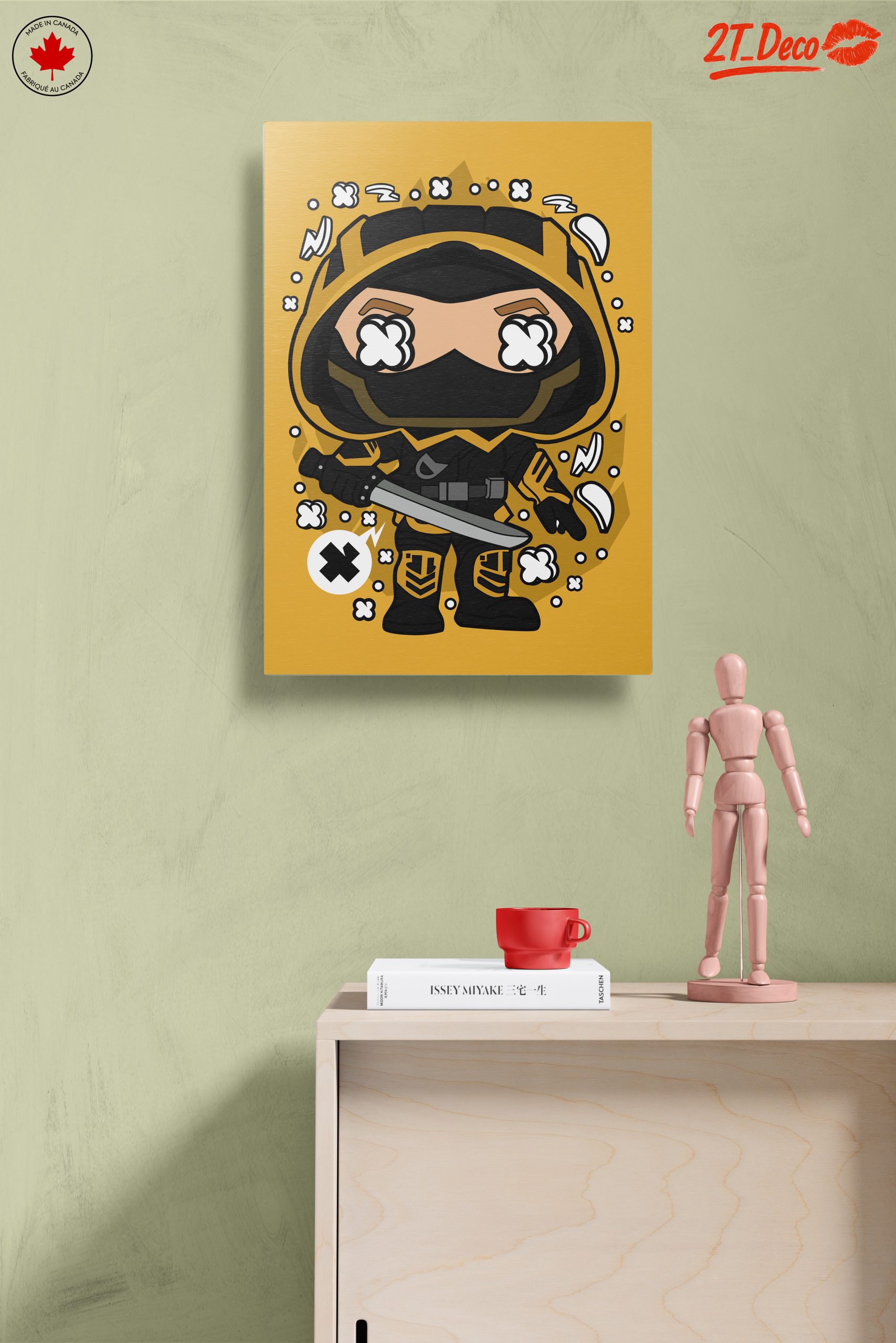 Chibi Anime Character in Action Pose - Image 14