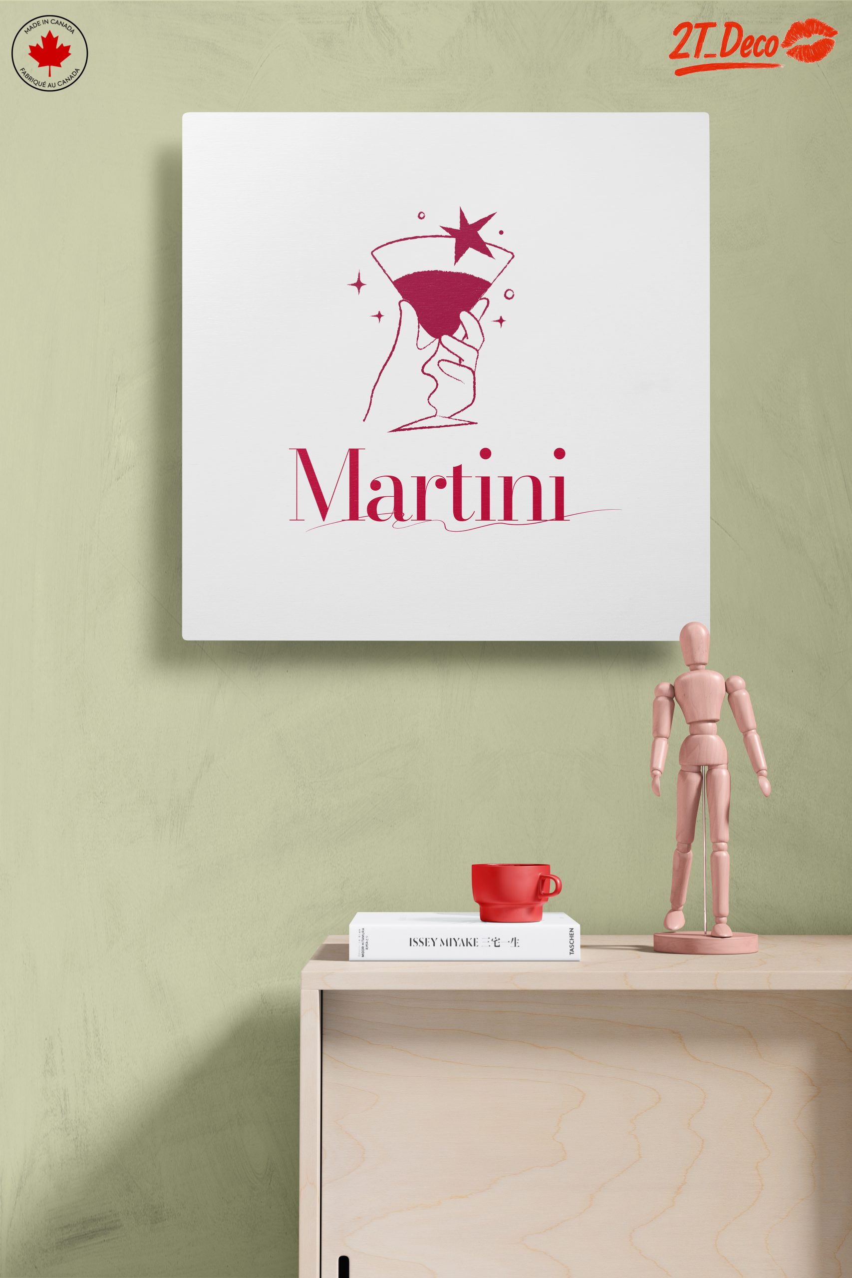 Stylized Martini Cocktail Art - Image 14