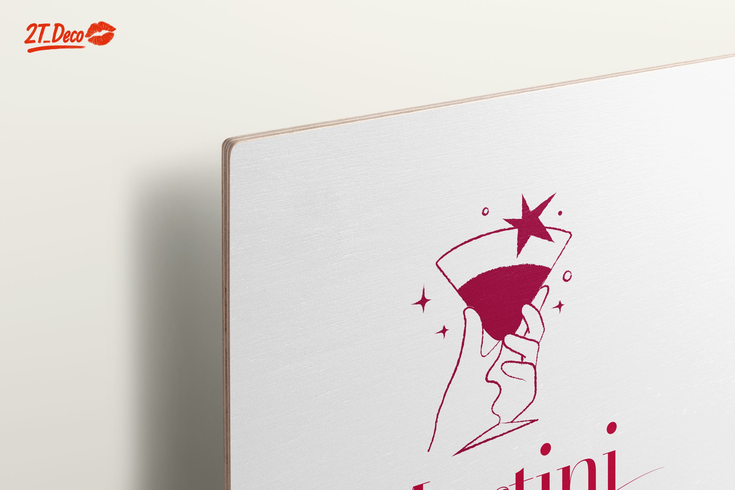 Stylized Martini Cocktail Art - Image 15