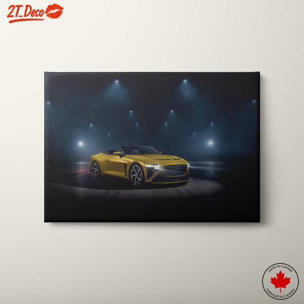 Stunning Classic Car Under Dramatic Lights